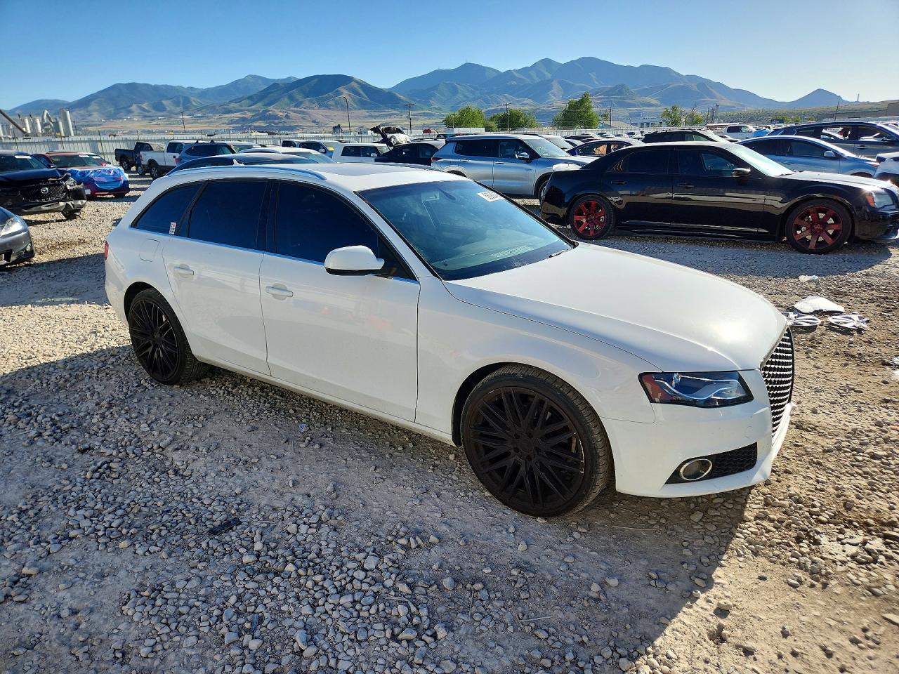 2010 Audi A4 Premium Plus White vin: WAUWFAFL5AA119896