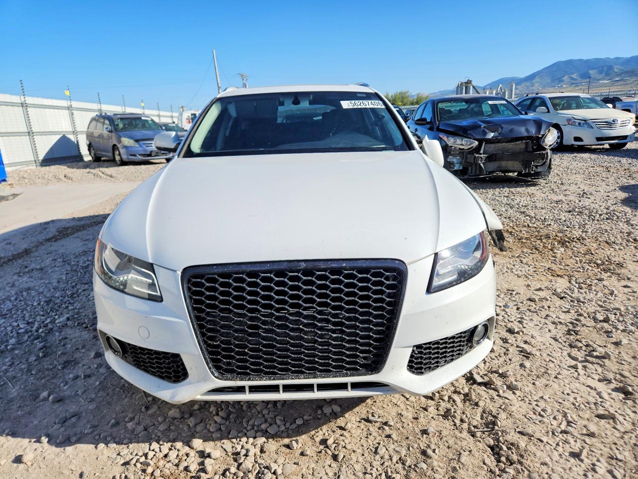 2010 Audi A4 Premium Plus White vin: WAUWFAFL5AA119896