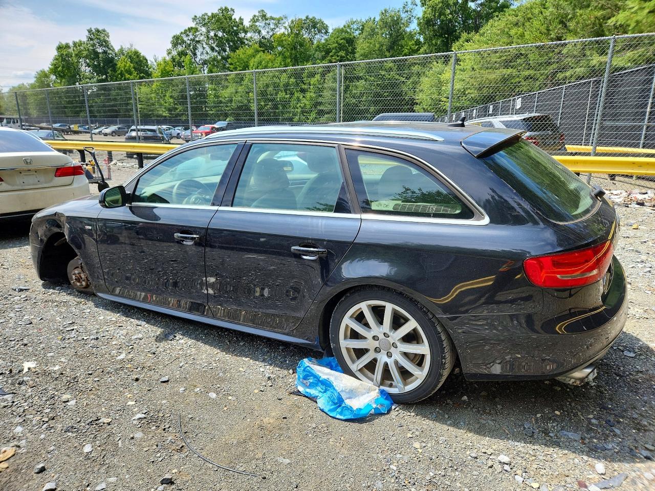 2012 Audi A4 Premium Plus Black vin: WAUWFAFL5CA028940