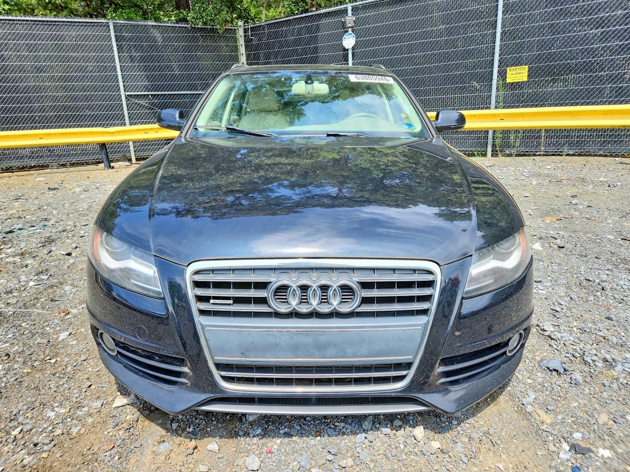 2012 Audi A4 Premium Plus Black vin: WAUWFAFL5CA028940