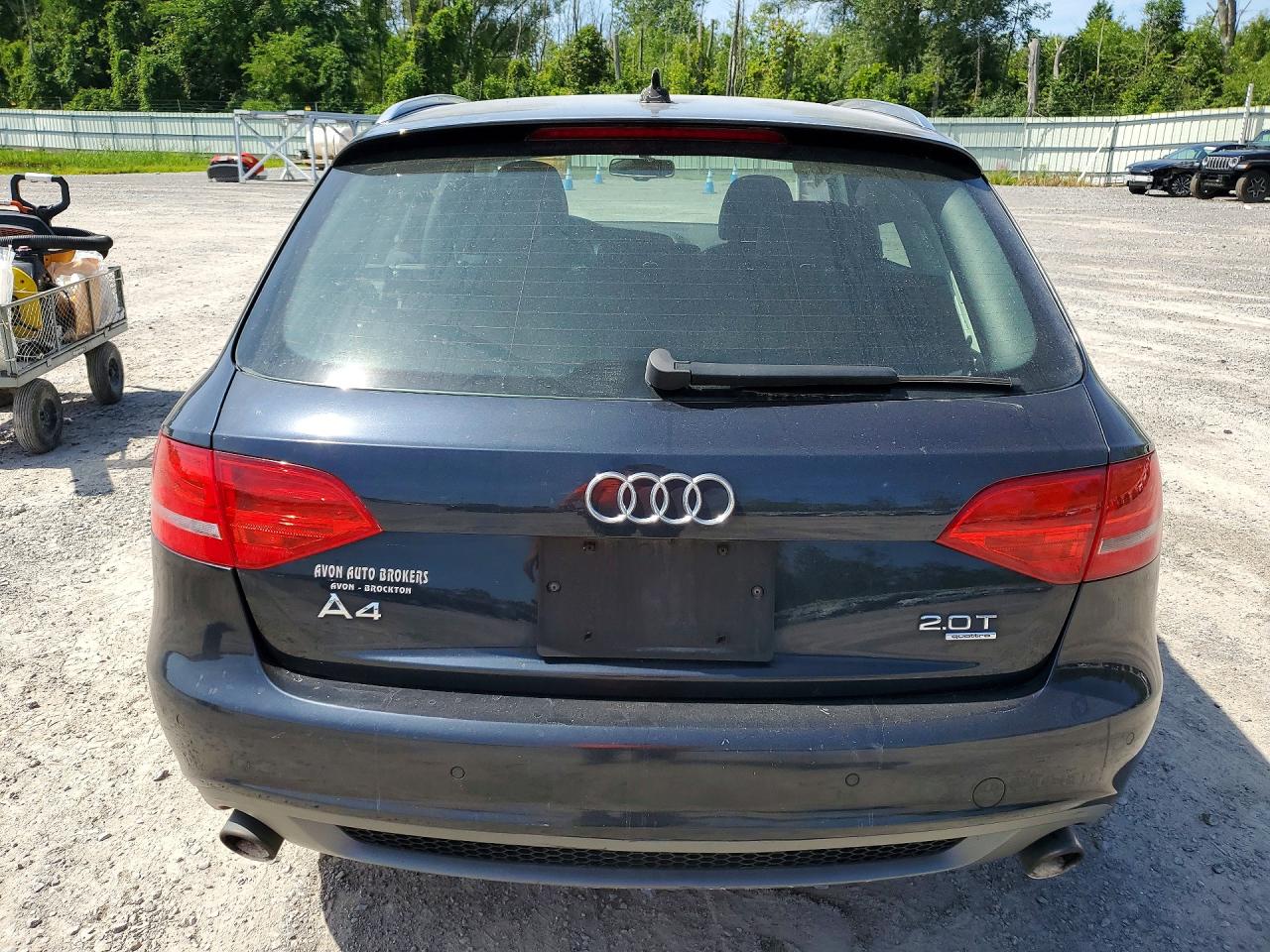 2012 Audi A4 Premium Plus Серый vin: WAUWFAFL5CA098714