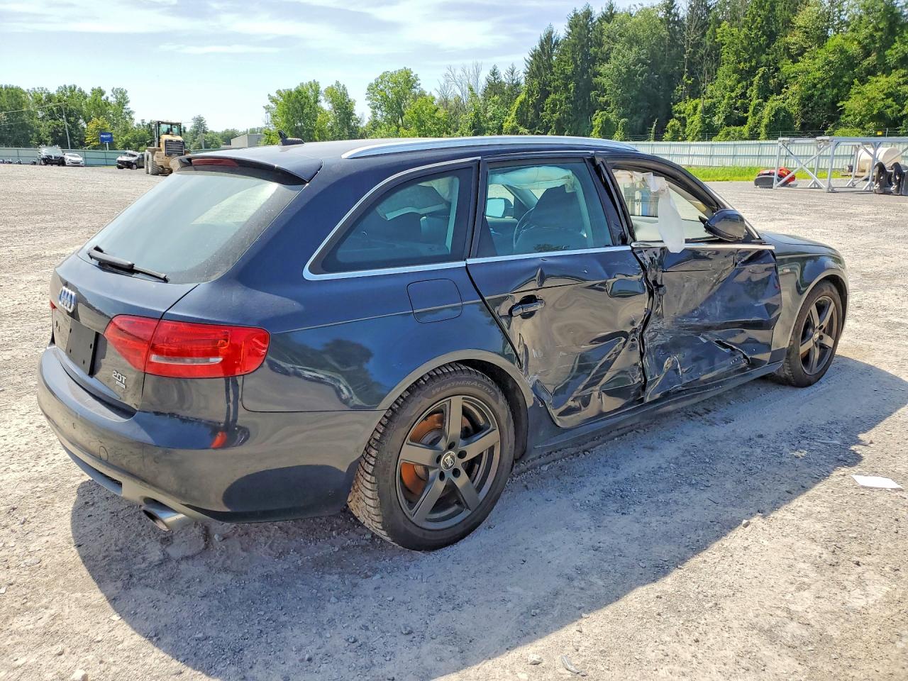 2012 Audi A4 Premium Plus Серый vin: WAUWFAFL5CA098714