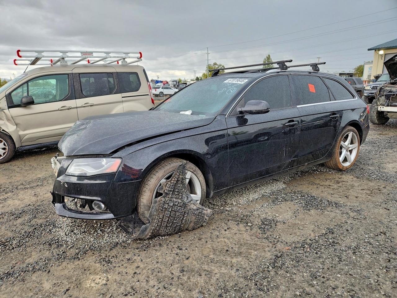 2010 Audi A4 Premium Plus Black vin: WAUWFAFL6AA114688
