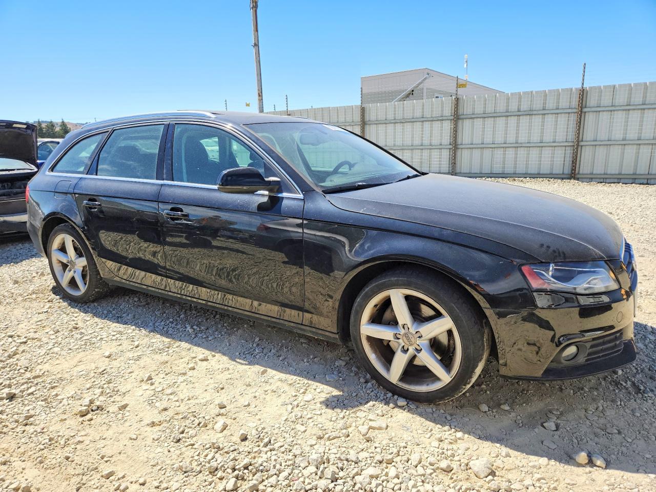 2011 Audi A4 Premium Plus Black vin: WAUWFAFL7BA014097