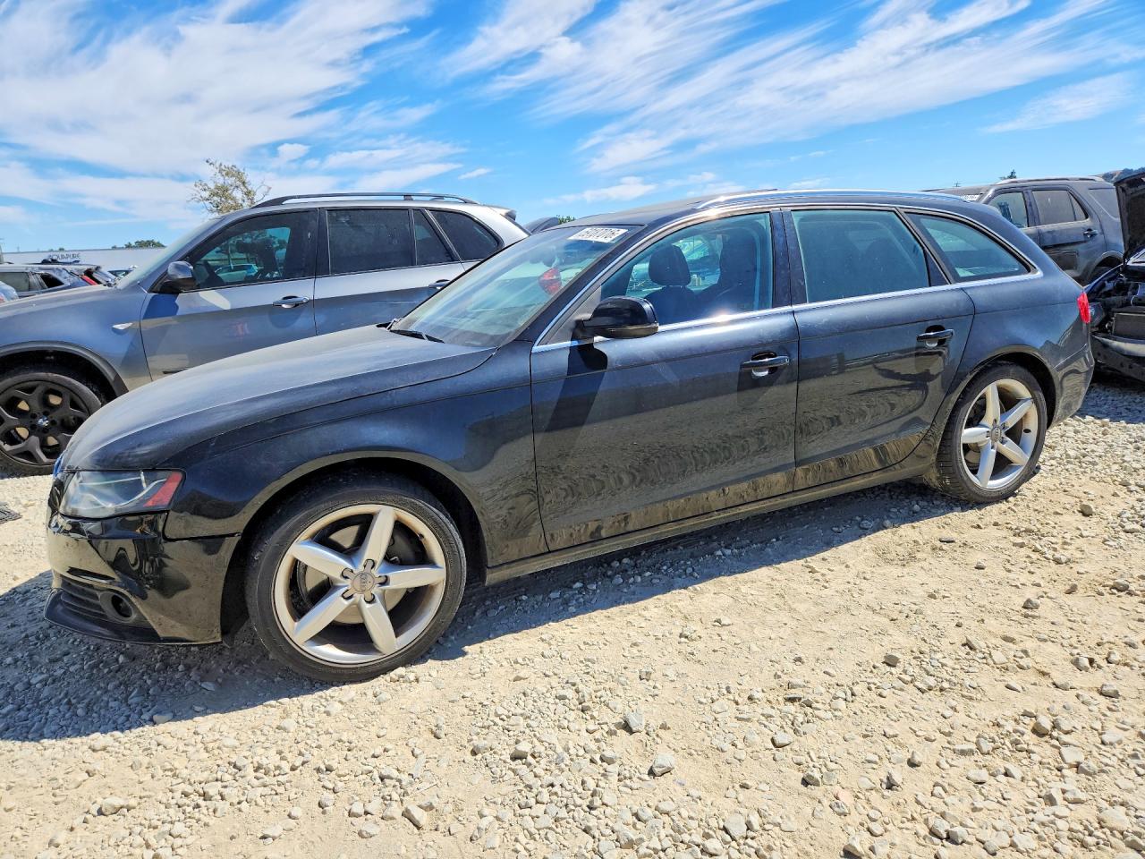 2011 Audi A4 Premium Plus Black vin: WAUWFAFL7BA014097