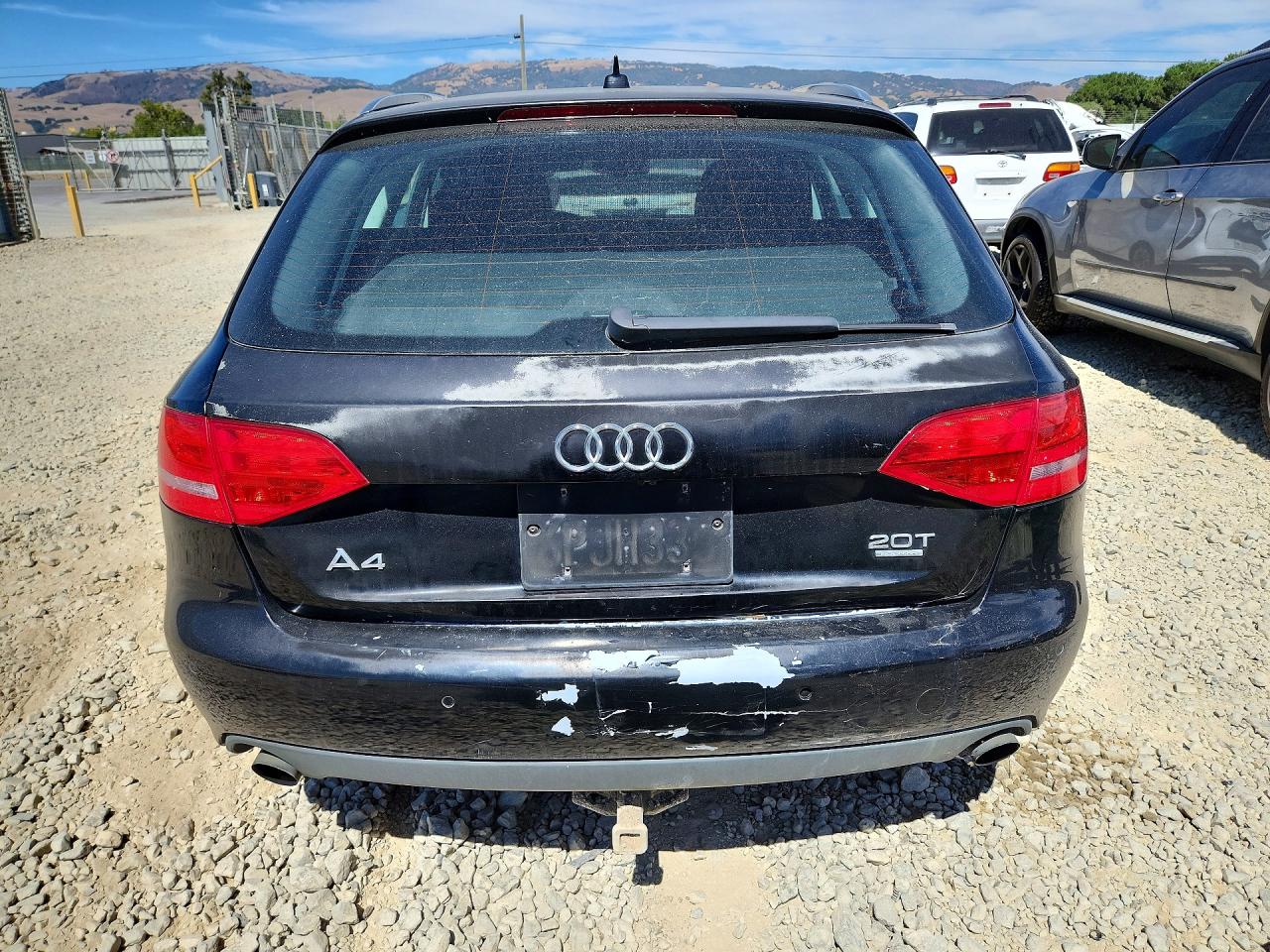2011 Audi A4 Premium Plus Black vin: WAUWFAFL7BA014097