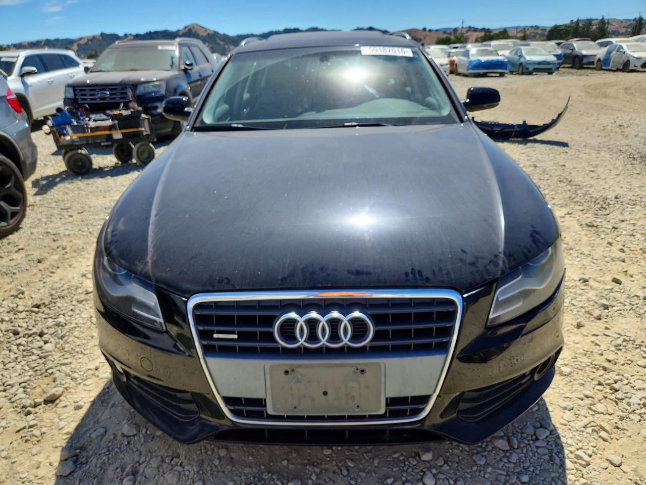 2011 Audi A4 Premium Plus Black vin: WAUWFAFL7BA014097
