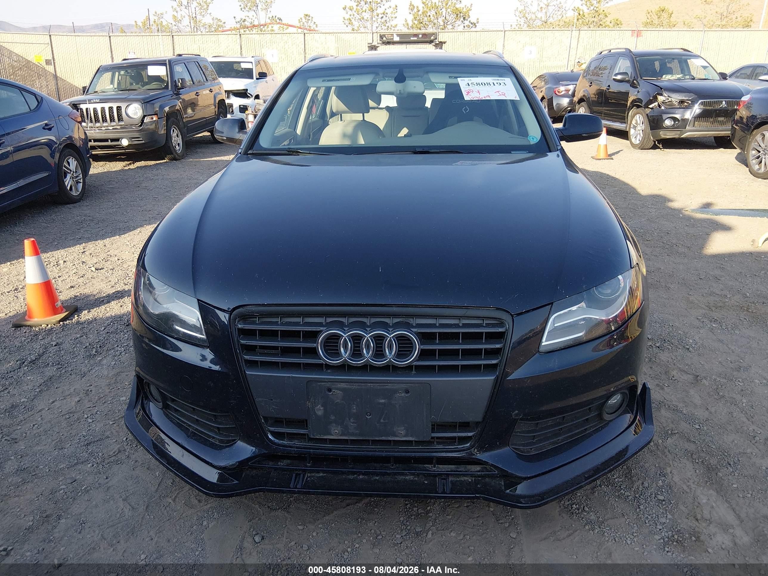 2011 Audi A4 2.0t Premium Синий vin: WAUWFAFL7BA076258