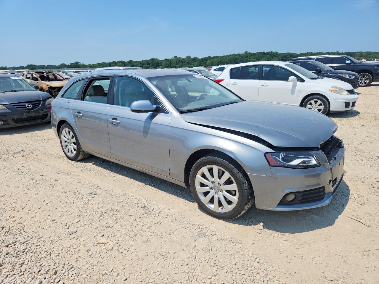 2011 Audi A4 Premium Plus Silver vin: WAUWFAFL7BA097109