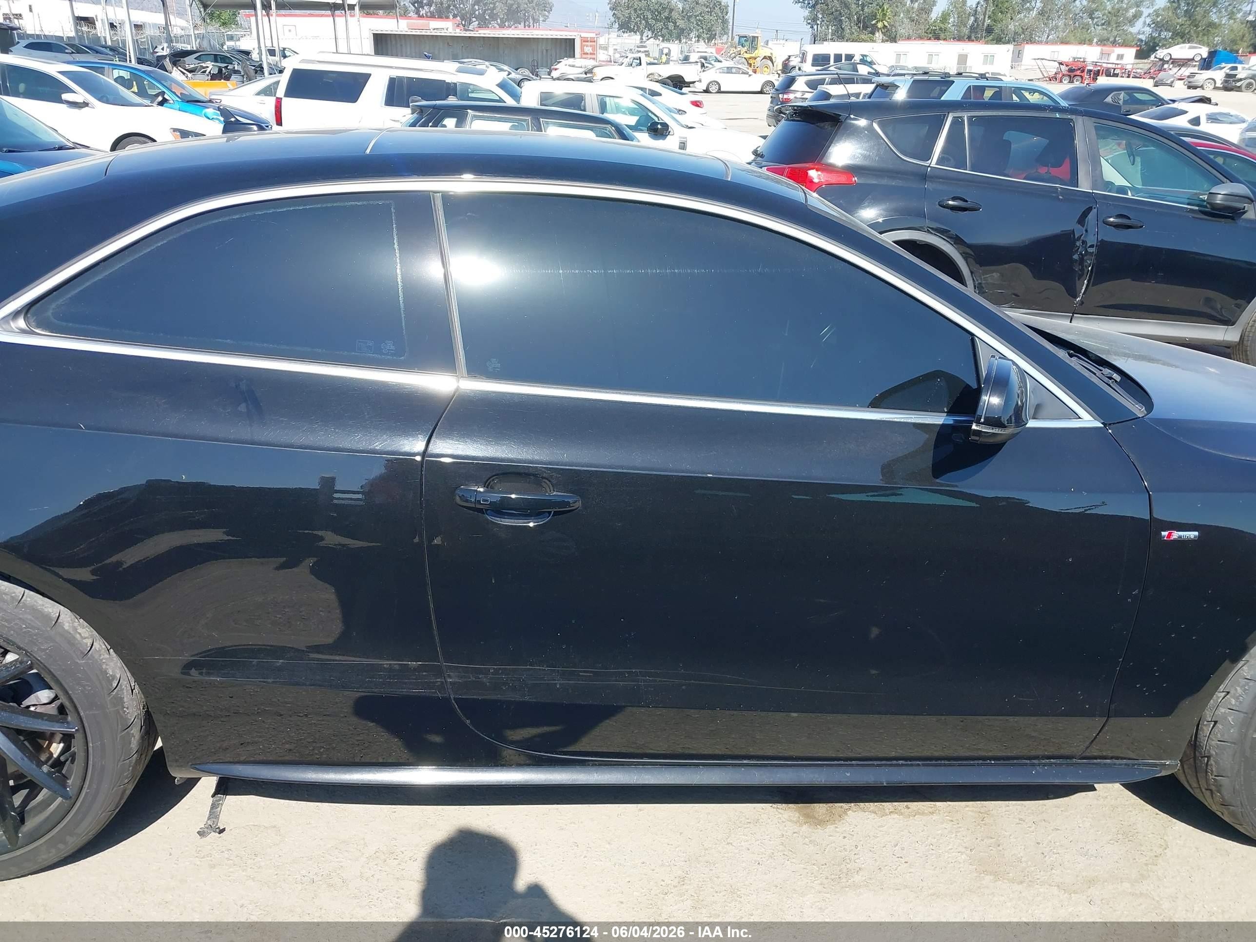 2014 Audi A5 2.0t Premium Black vin: WAUWFAFR2EA016560