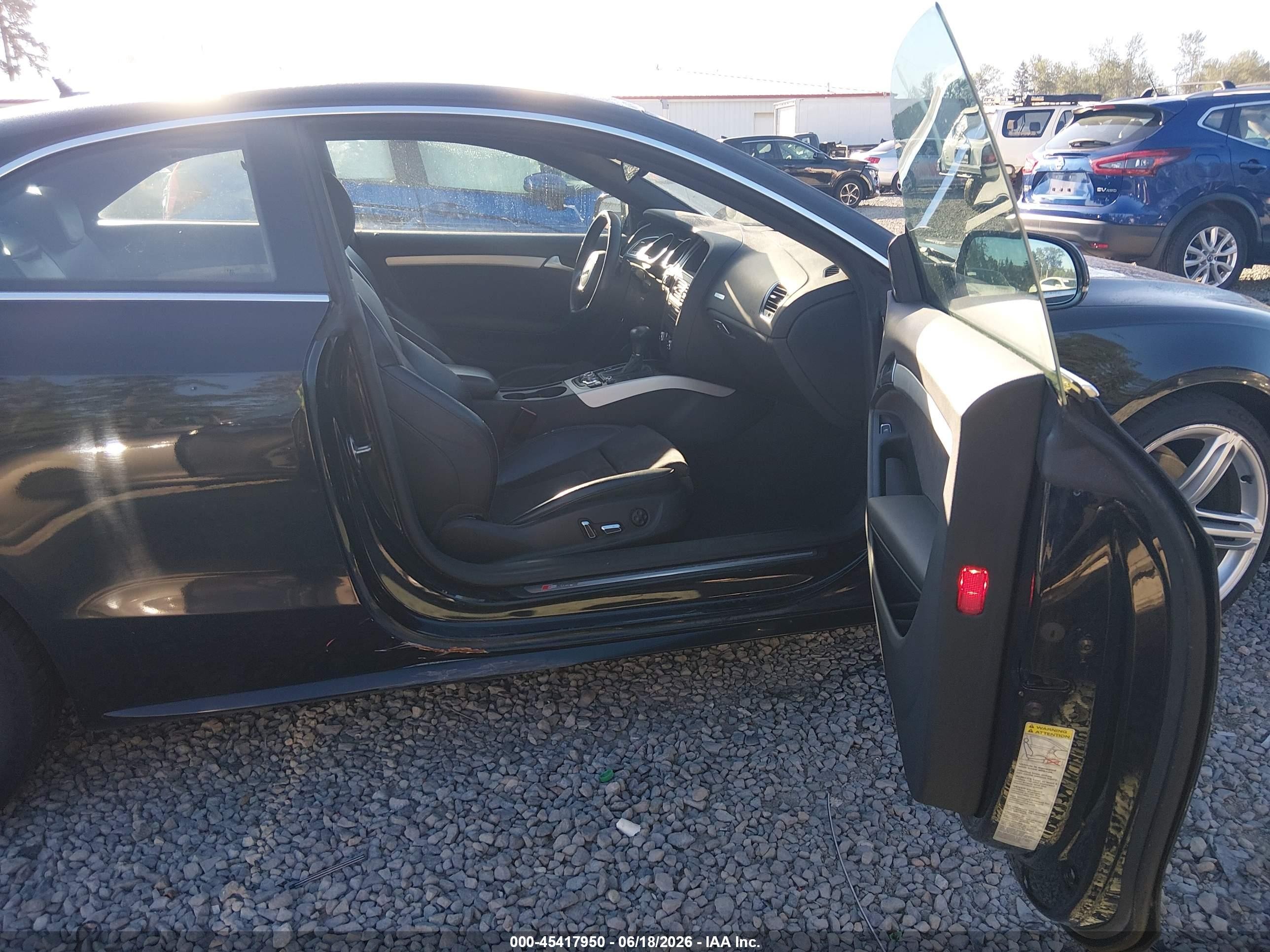 2013 Audi A5 2.0t Premium Black vin: WAUWFAFR3DA016159