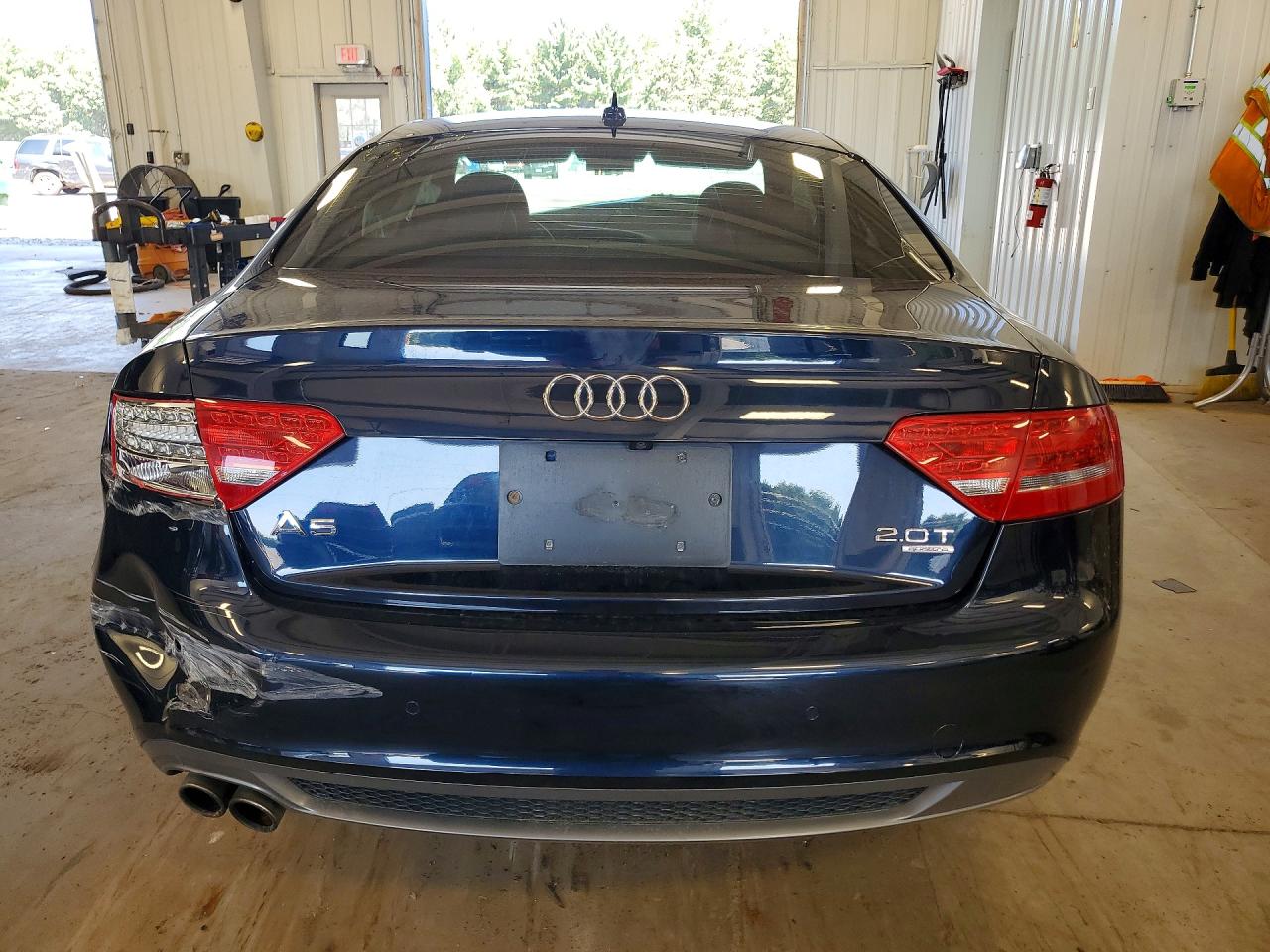 2011 Audi A5 Prestige Blue vin: WAUWFAFRXBA021162