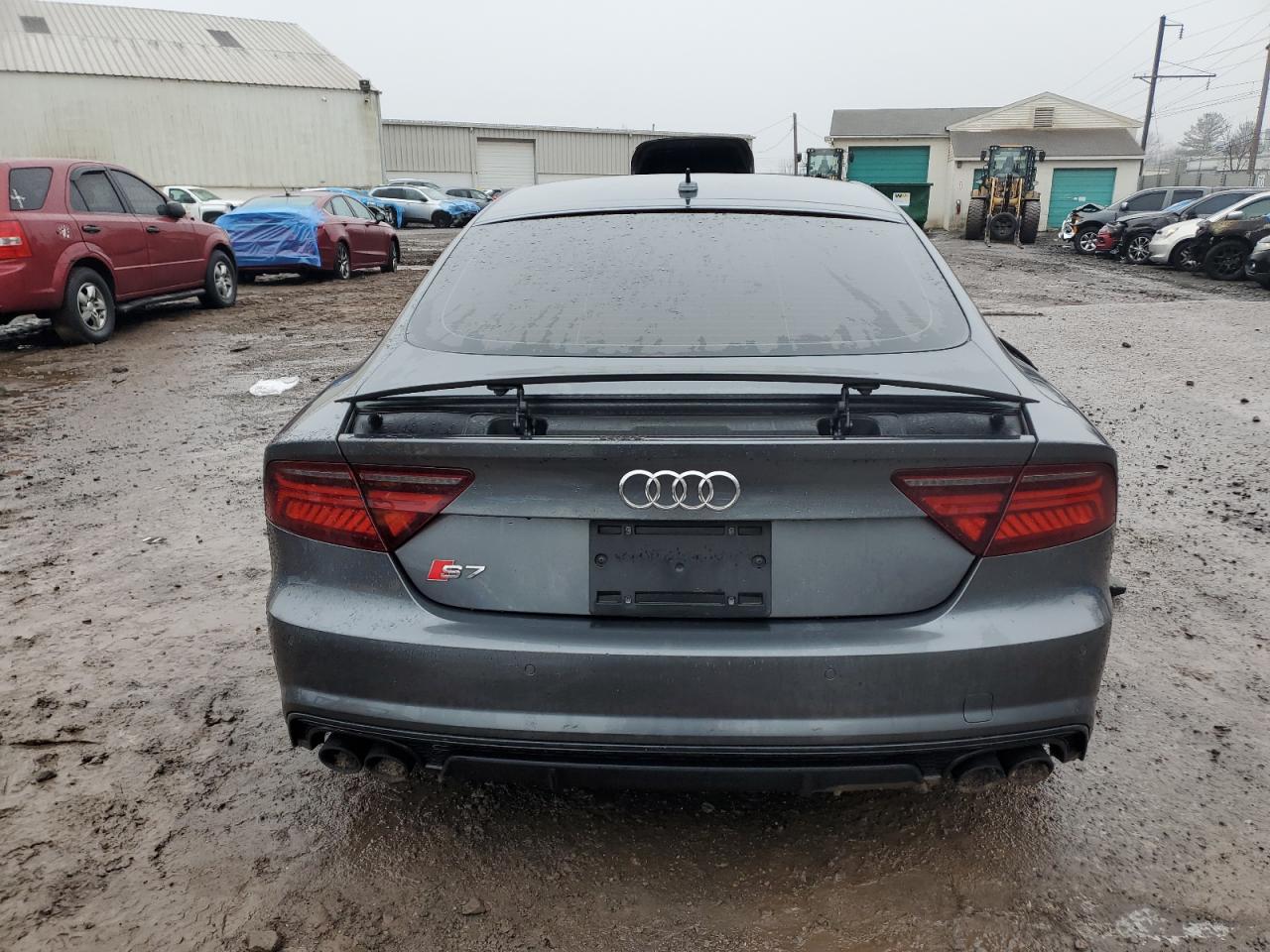 2018 Audi S7 Premium Plus Серый vin: WAUWFBFC7JN066326