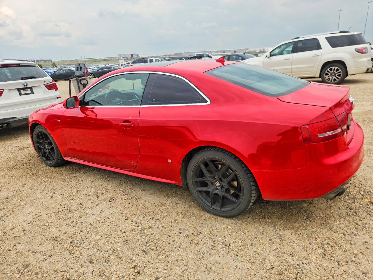 2012 Audi A5 Prestige Red vin: WAUWFBFR3CA027005