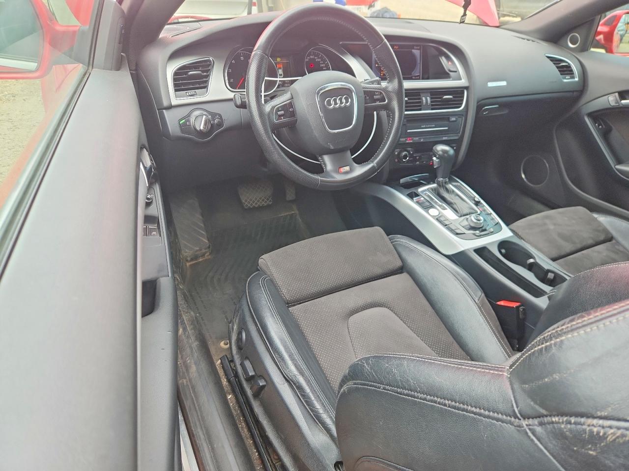 2012 Audi A5 Prestige Red vin: WAUWFBFR3CA027005