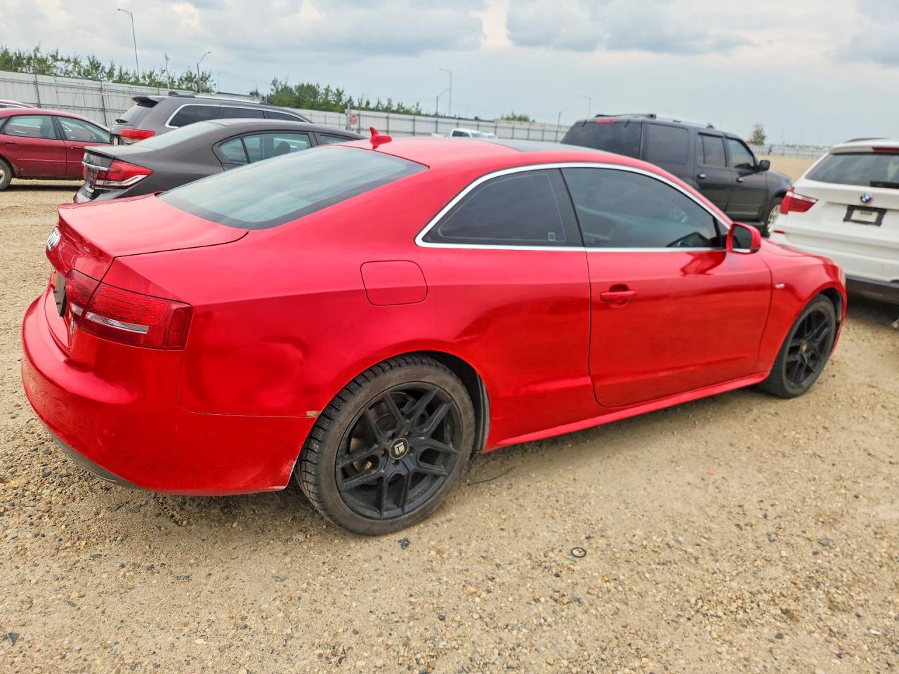 2012 Audi A5 Prestige Red vin: WAUWFBFR3CA027005