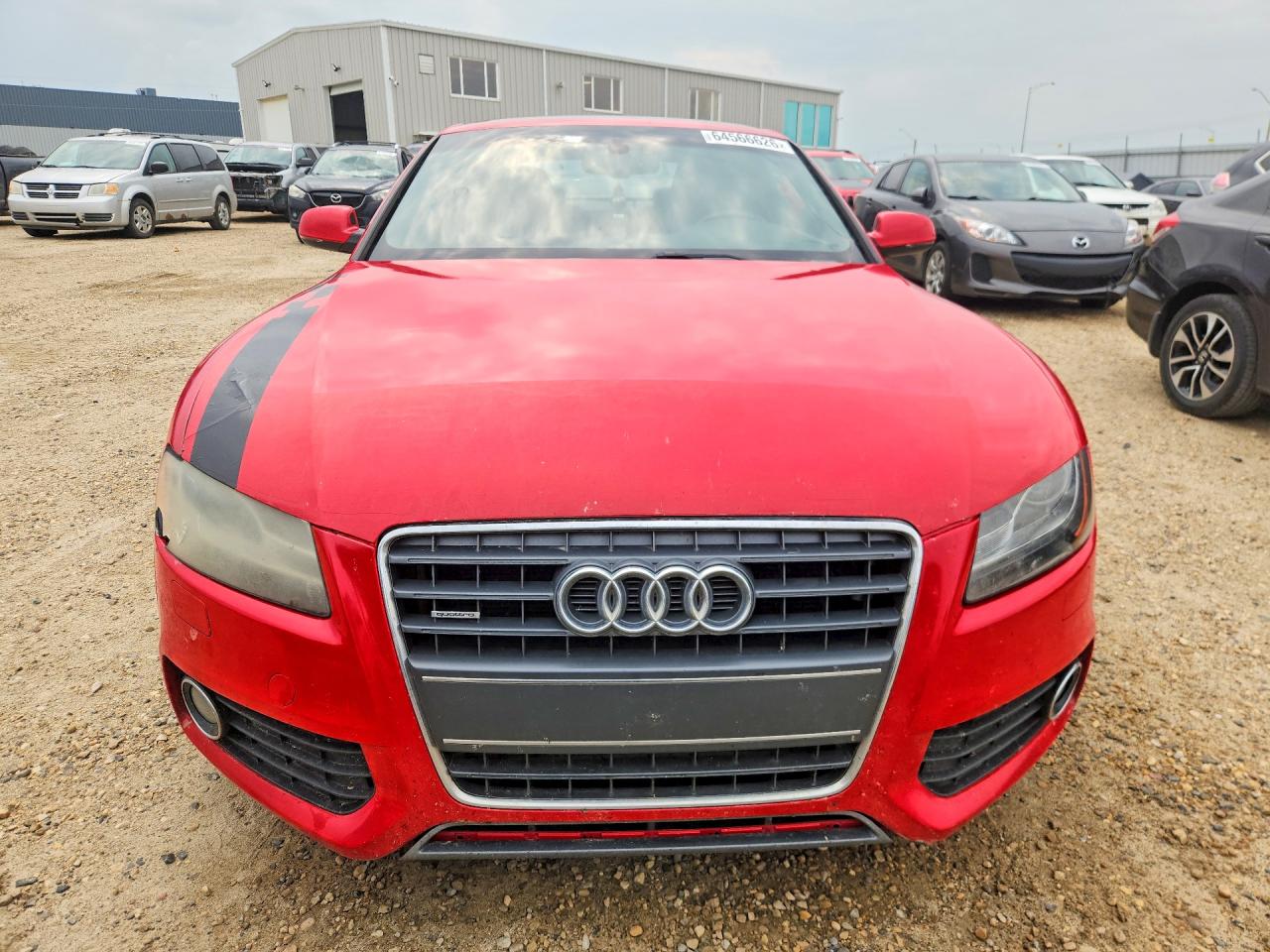 2012 Audi A5 Prestige Red vin: WAUWFBFR3CA027005