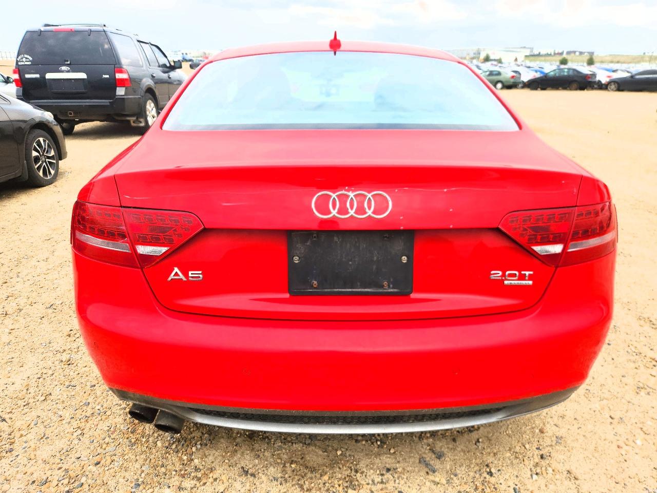 2012 Audi A5 Prestige Red vin: WAUWFBFR3CA027005