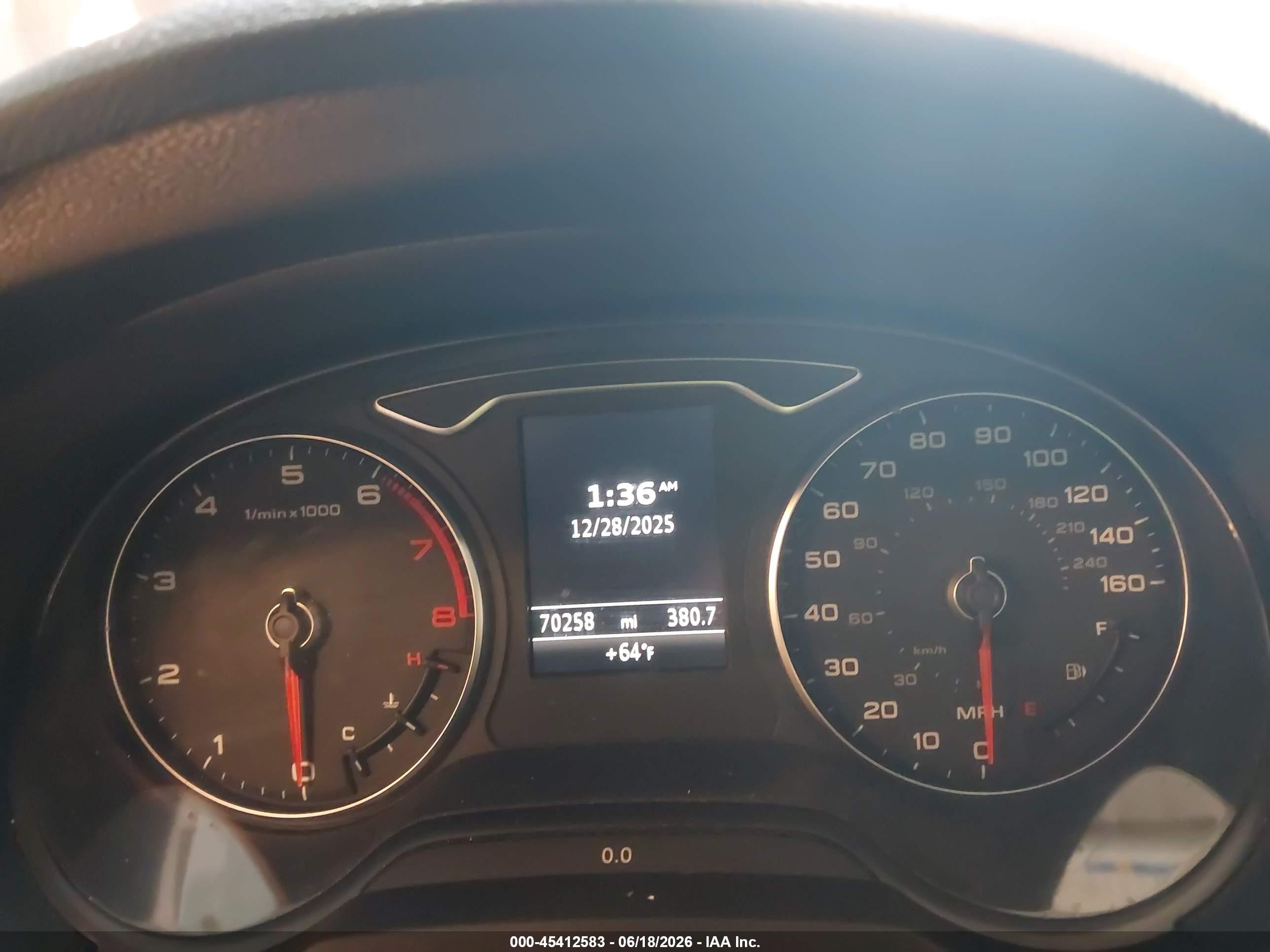 2015 Audi A3 2.0t Premium Gray vin: WAUWFLFFXF1113668
