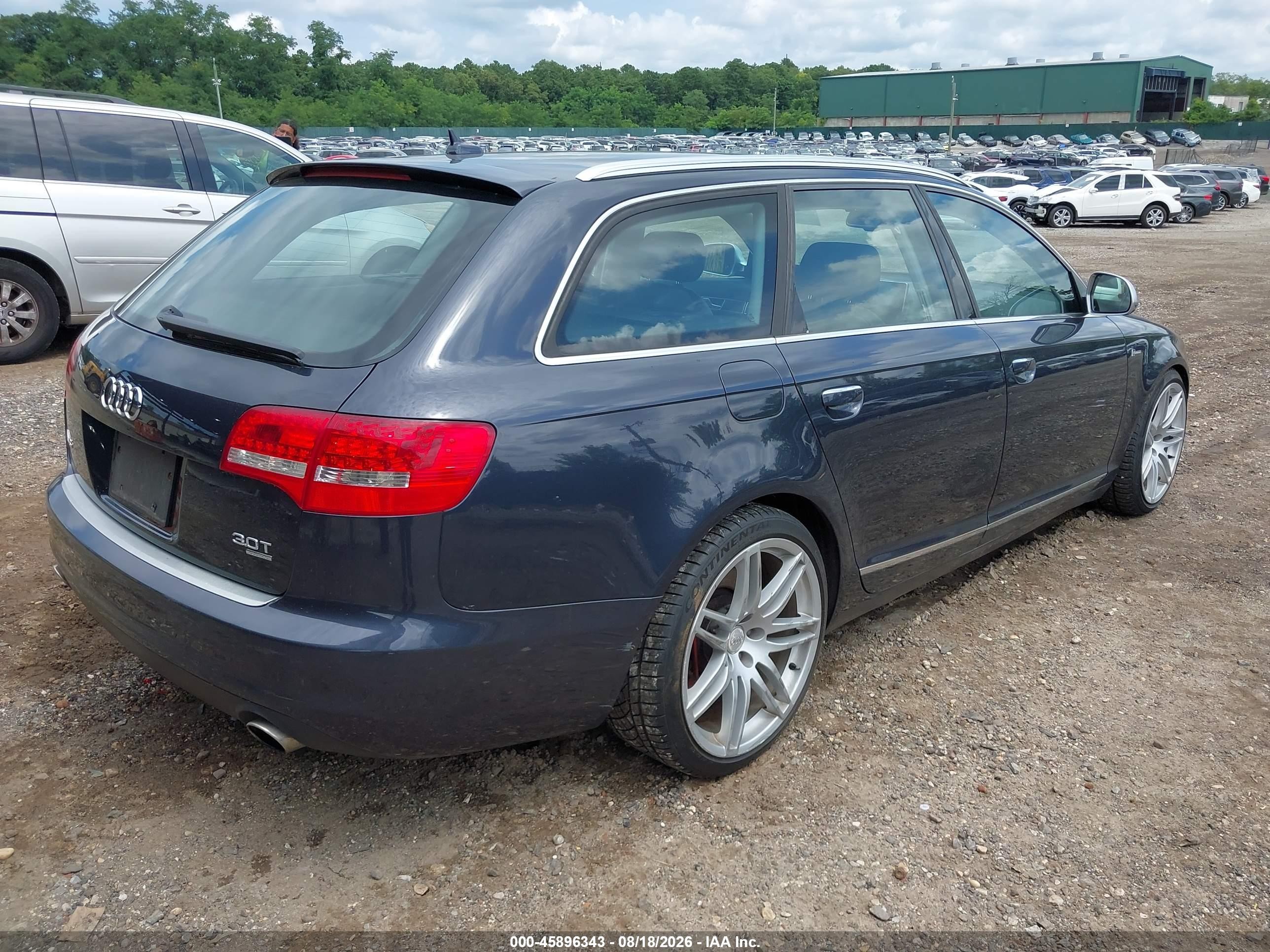 2010 Audi A6 3.0 Premium Gray vin: WAUWGAFB8AN046939