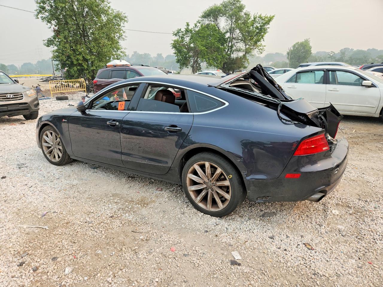 2014 Audi A7 Premium Plus Black vin: WAUWGAFC0EN009107