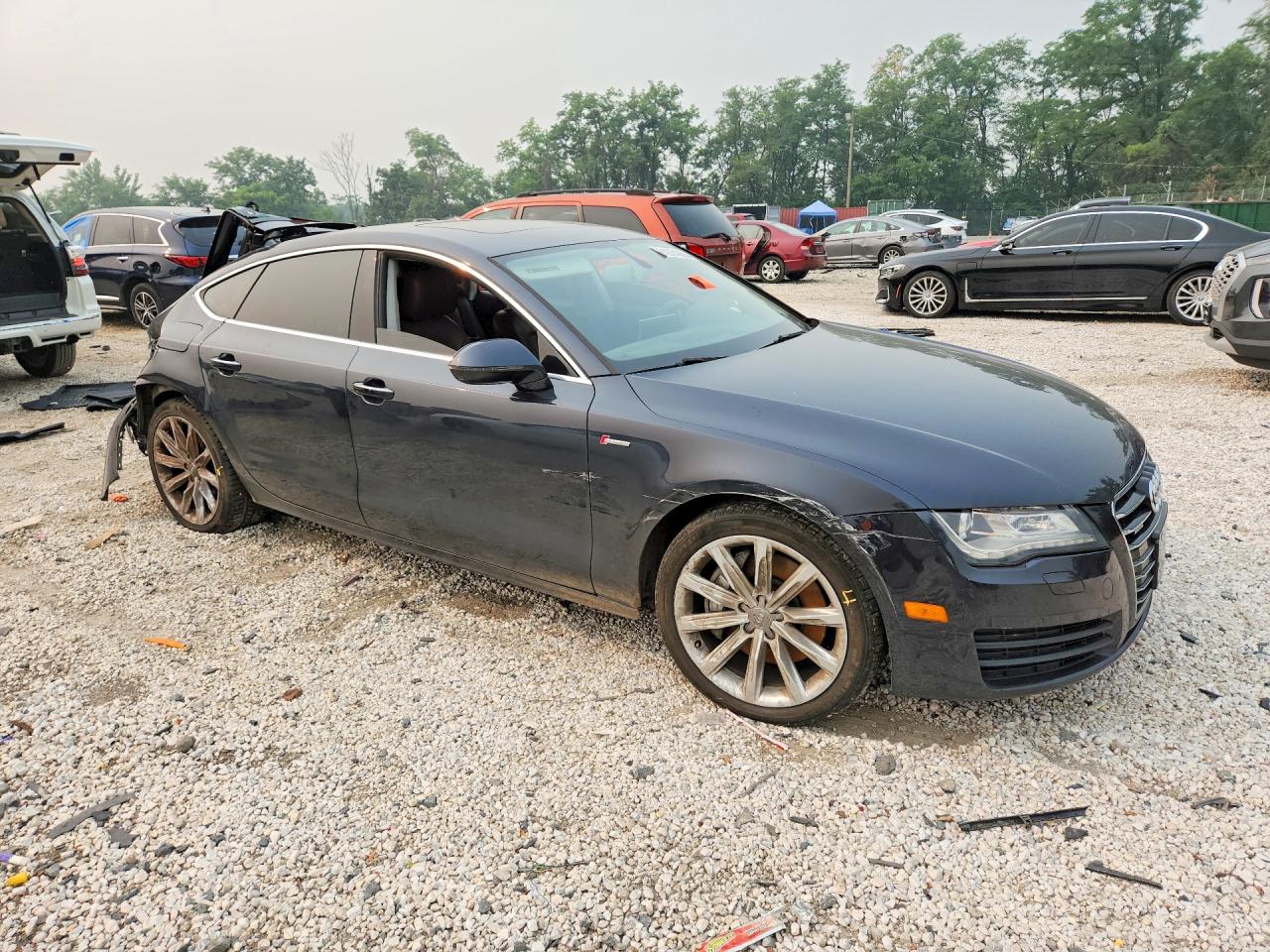 2014 Audi A7 Premium Plus Black vin: WAUWGAFC0EN009107