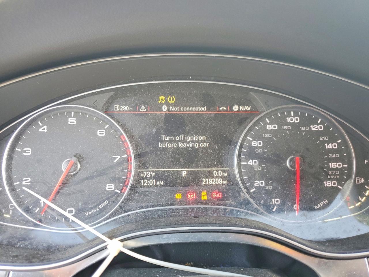 2014 Audi A7 Premium Plus White vin: WAUWGAFC1EN017734