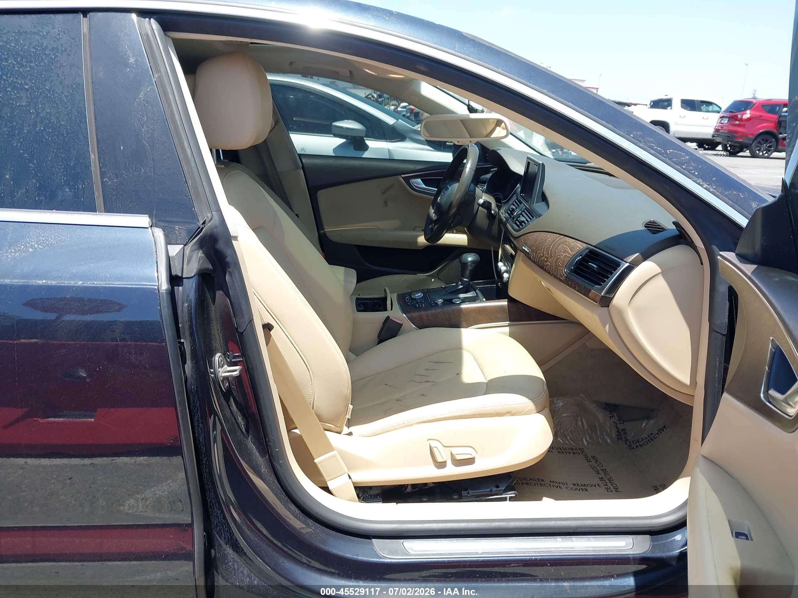 2014 Audi A7 3.0t Premium Plus Черный vin: WAUWGAFC1EN129496