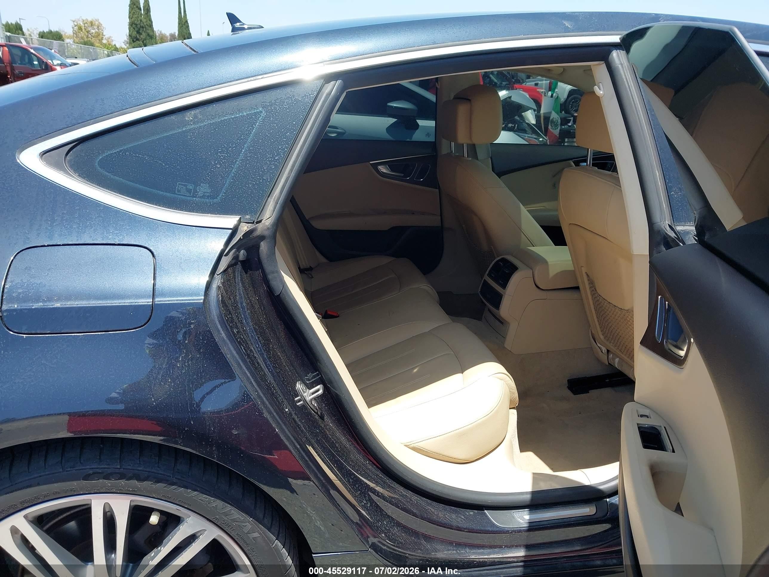 2014 Audi A7 3.0t Premium Plus Черный vin: WAUWGAFC1EN129496