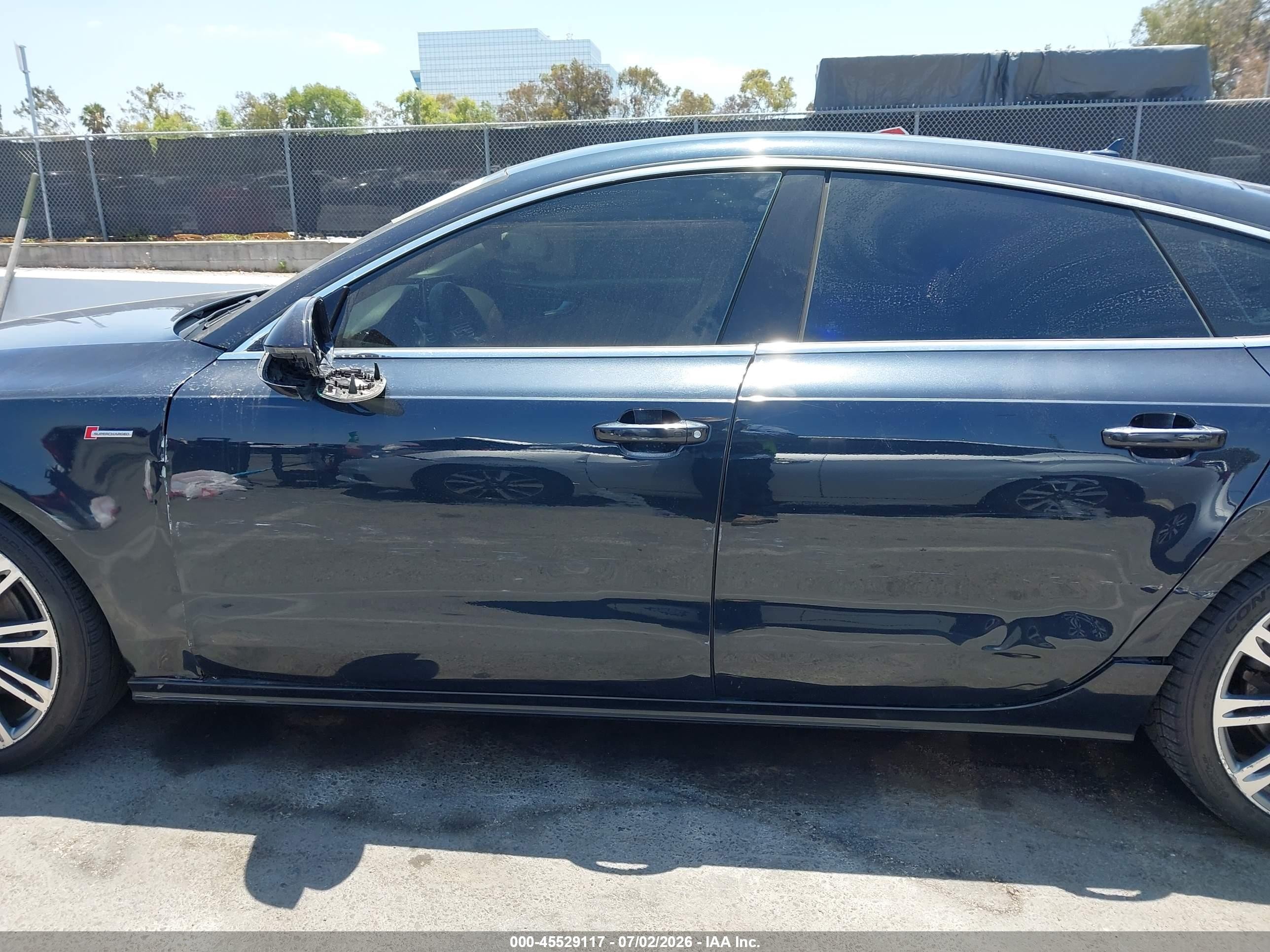 2014 Audi A7 3.0t Premium Plus Черный vin: WAUWGAFC1EN129496