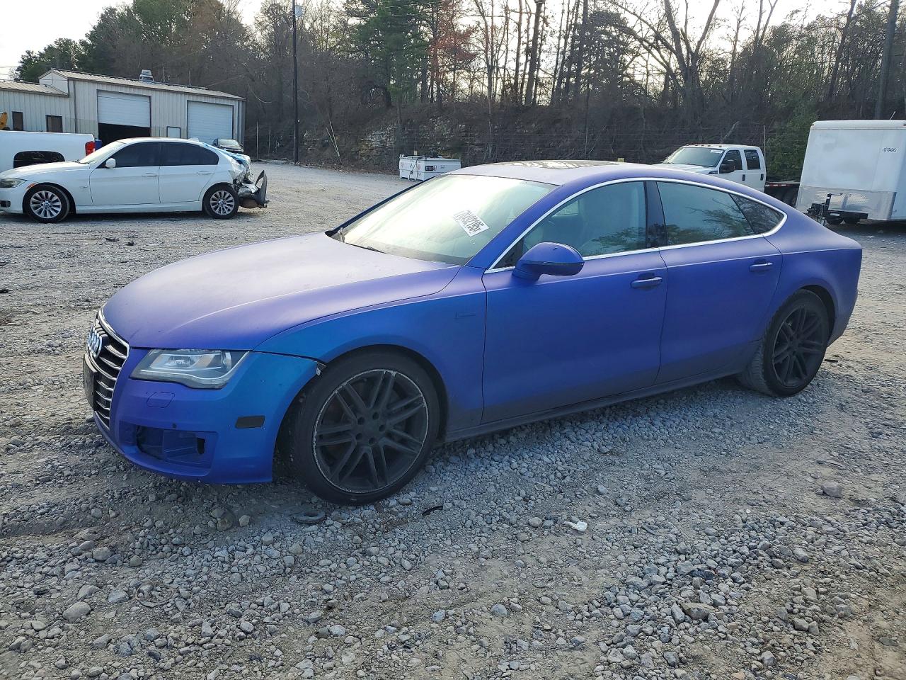 2015 Audi A7 Premium Plus Blue vin: WAUWGAFC1FN004192