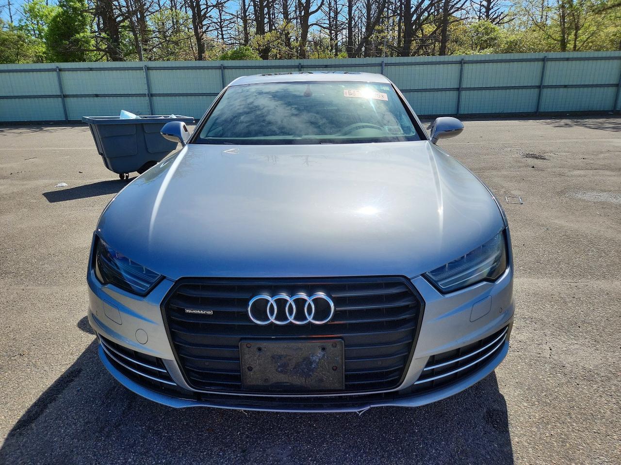 2016 Audi A7 Premium Plus Silver vin: WAUWGAFC1GN006901