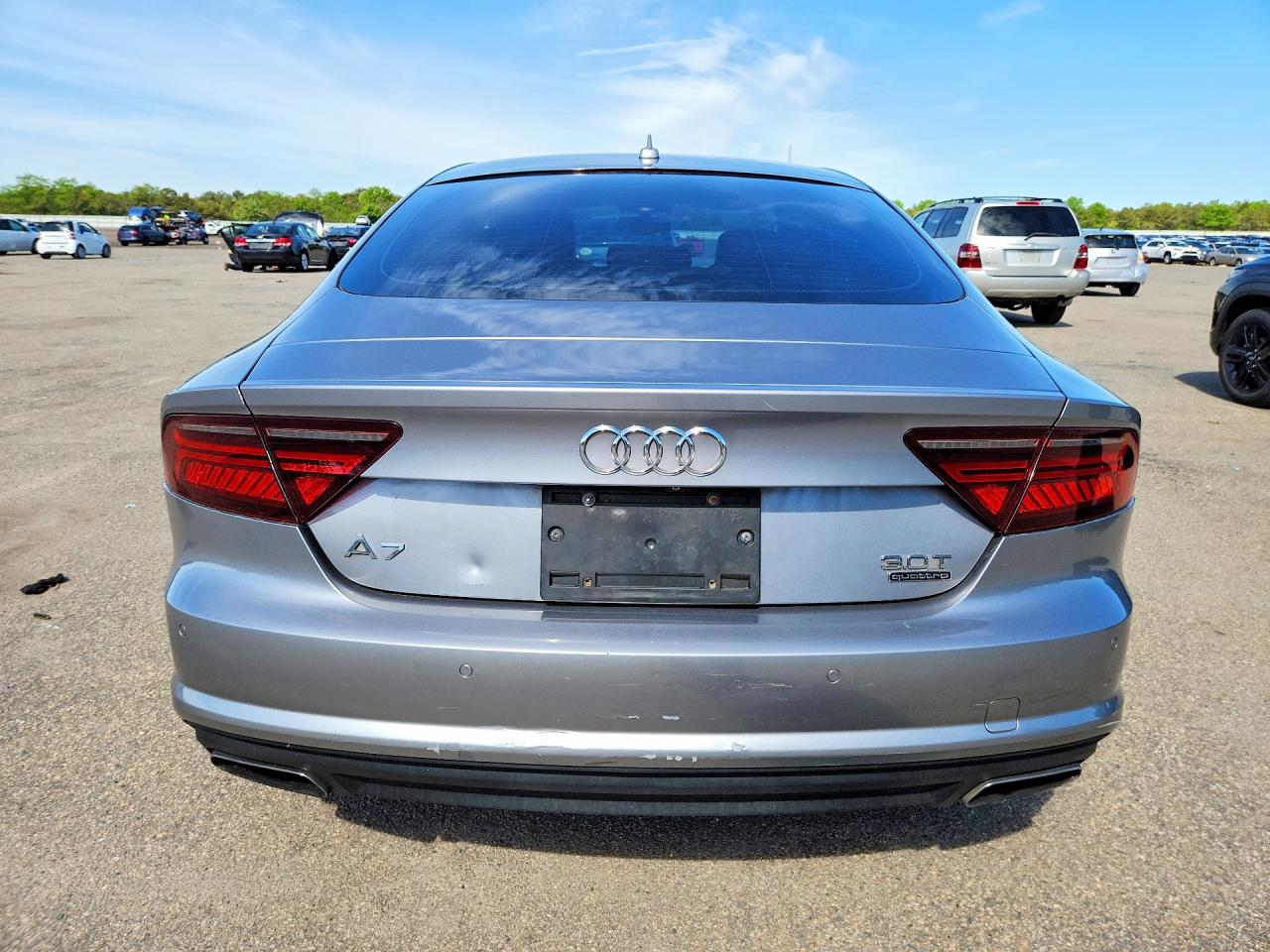 2016 Audi A7 Premium Plus Silver vin: WAUWGAFC1GN006901