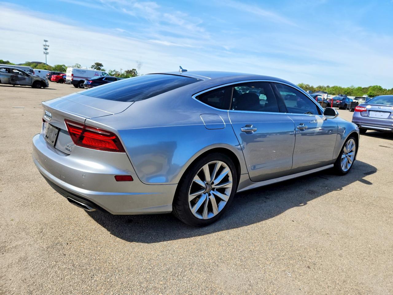 2016 Audi A7 Premium Plus Silver vin: WAUWGAFC1GN006901