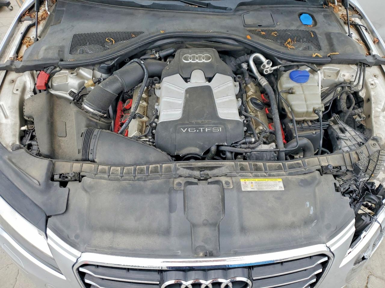 2014 Audi A7 Premium Plus Silver vin: WAUWGAFC2EN066117