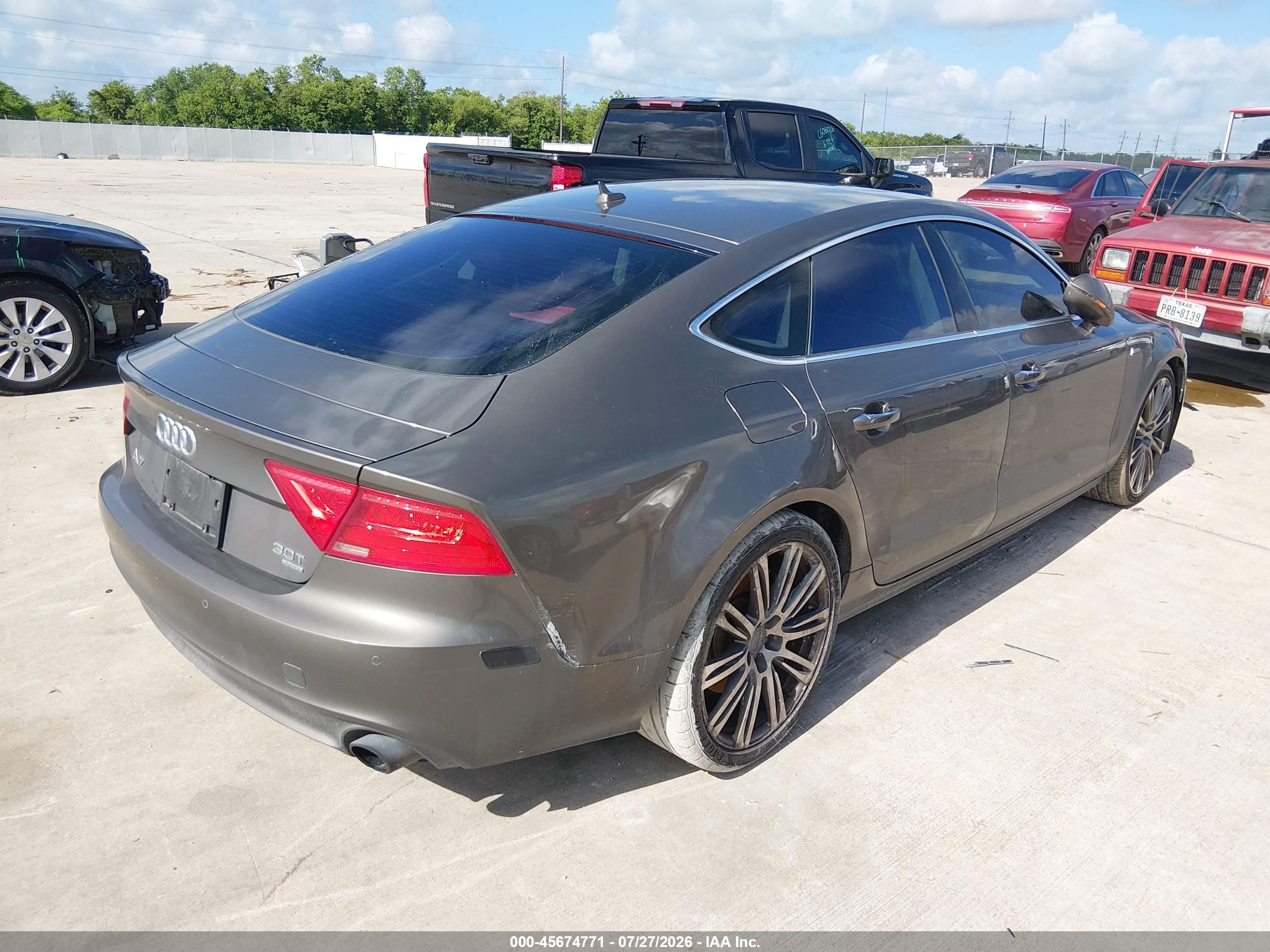 2014 Audi A7 3.0t Premium Plus vin: WAUWGAFC2EN132245