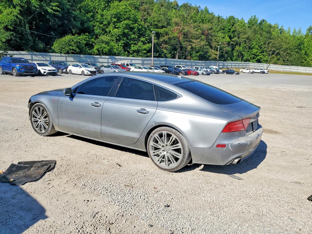2015 Audi A7 Premium Plus Silver vin: WAUWGAFC2FN032681