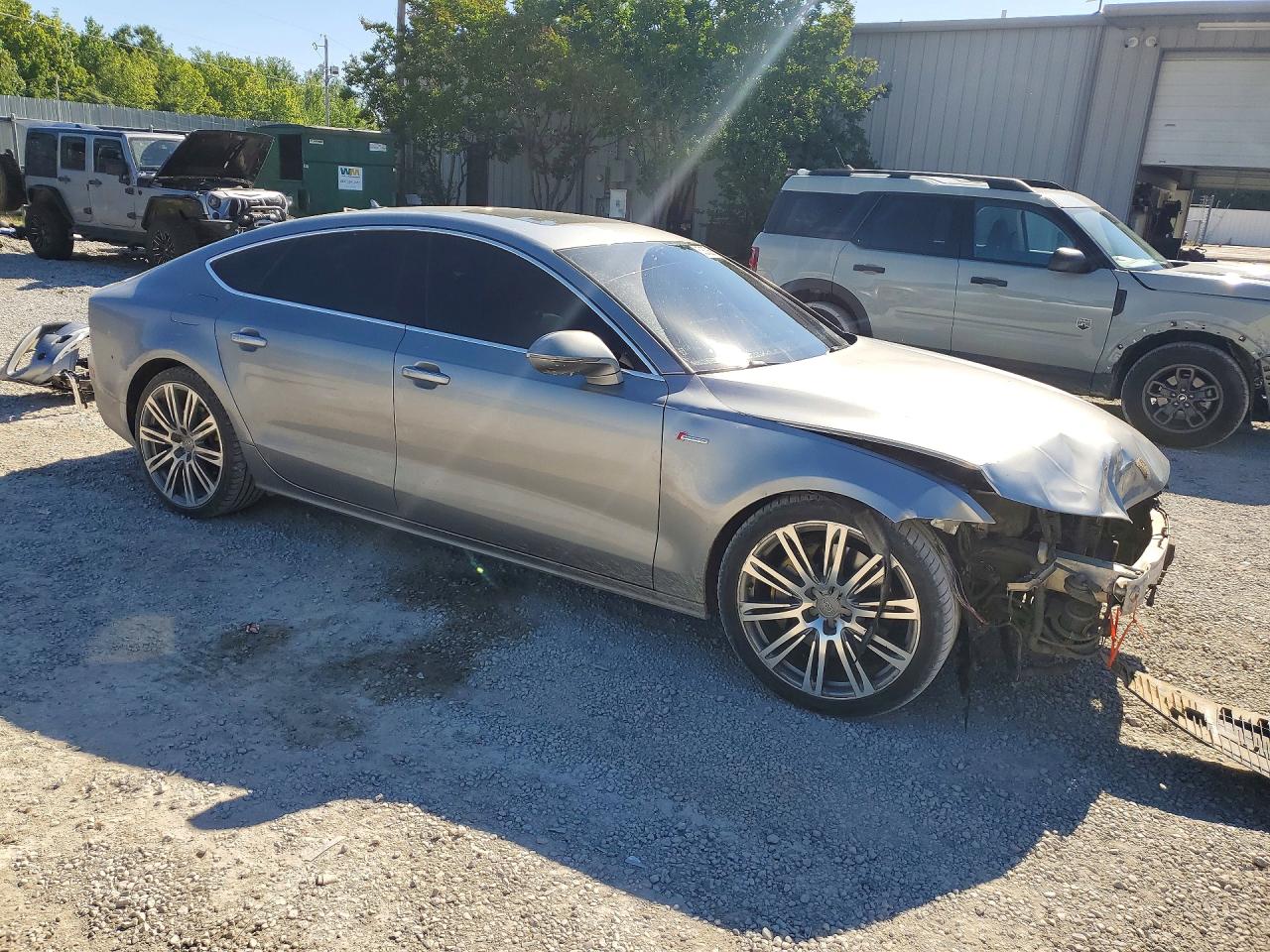 2015 Audi A7 Premium Plus Silver vin: WAUWGAFC2FN032681