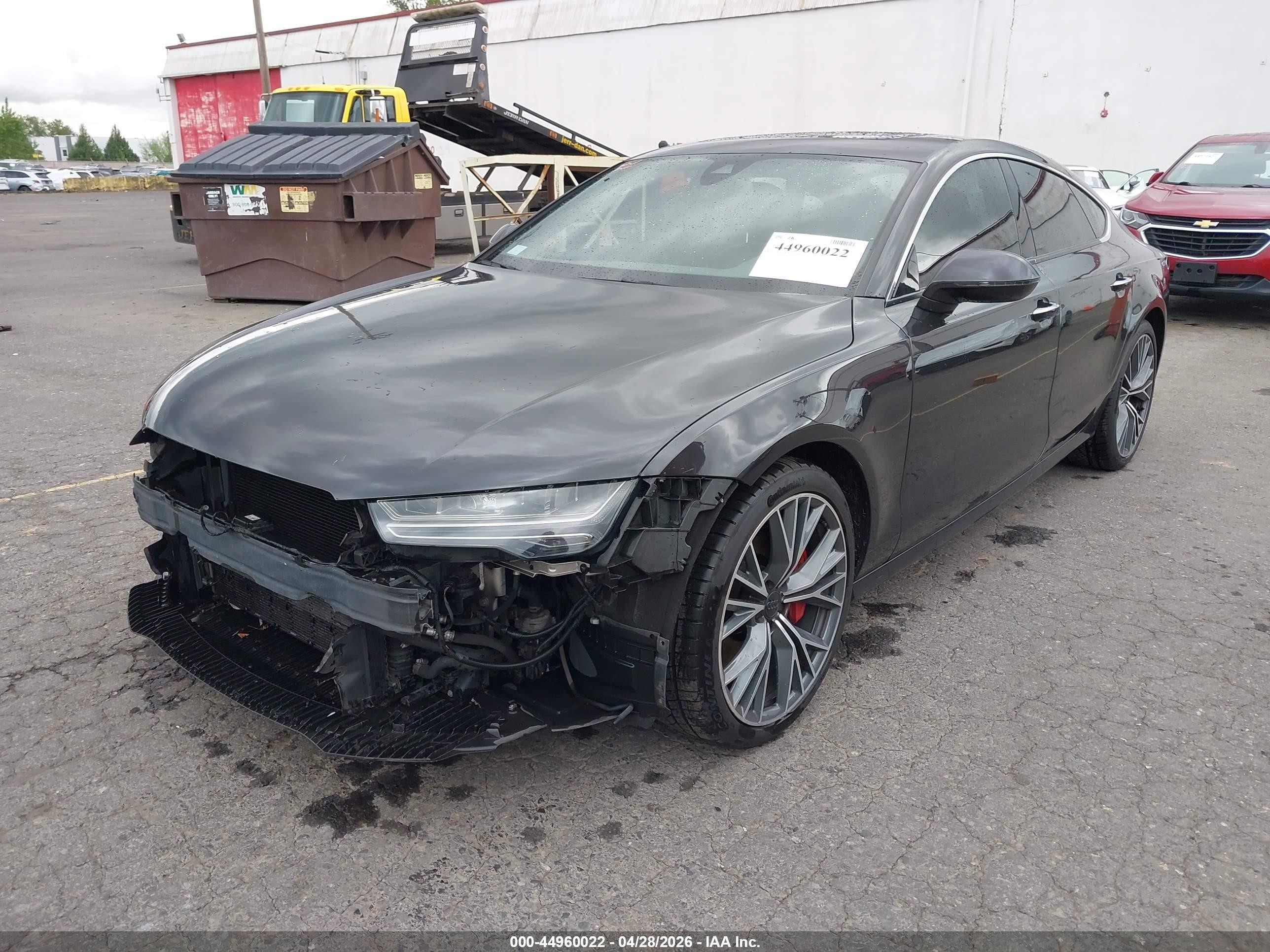 2016 Audi A7 3.0t Premium Plus Black vin: WAUWGAFC2GN088427