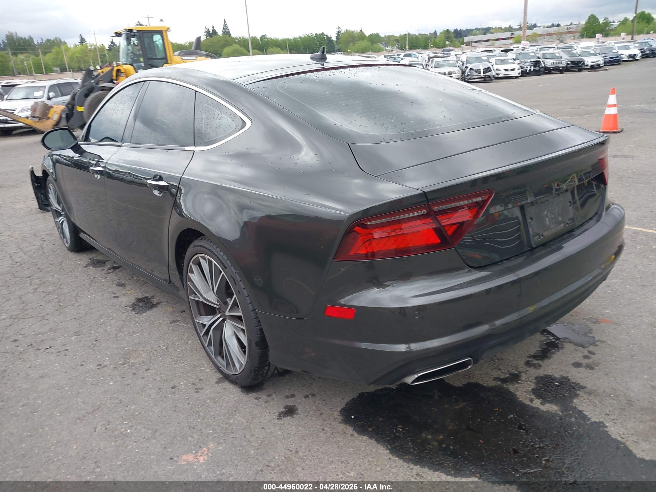 2016 Audi A7 3.0t Premium Plus Black vin: WAUWGAFC2GN088427