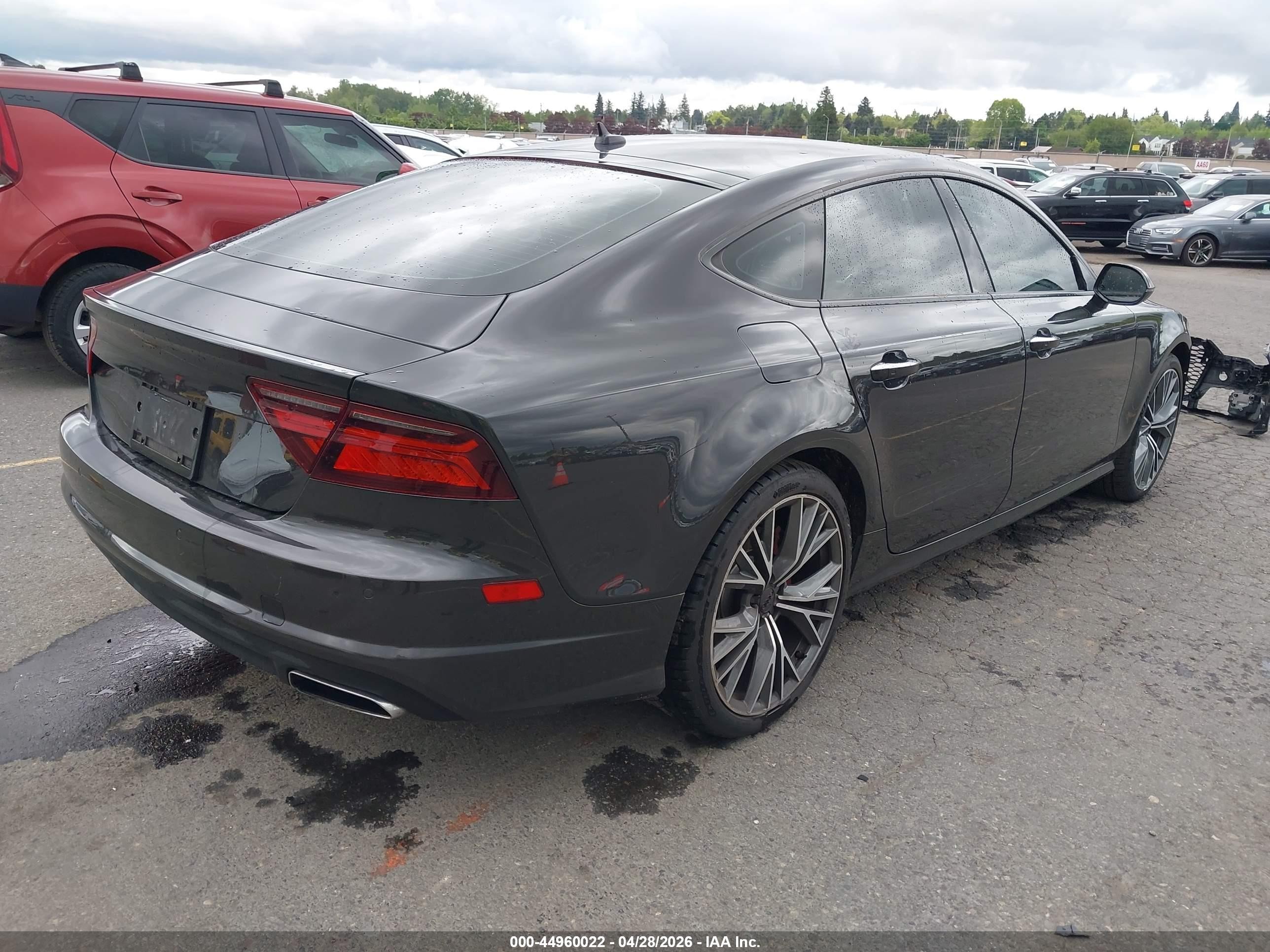 2016 Audi A7 3.0t Premium Plus Black vin: WAUWGAFC2GN088427