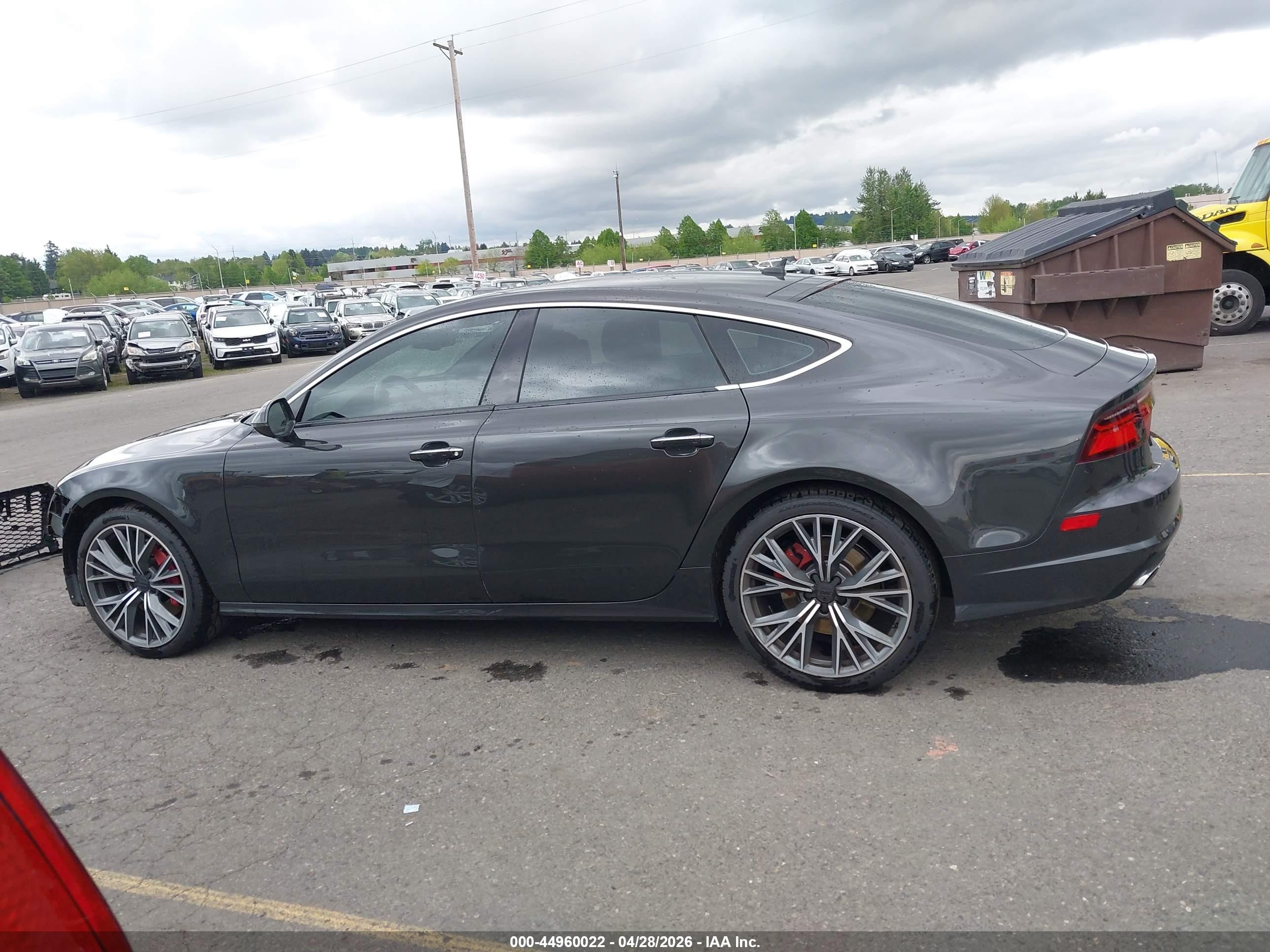 2016 Audi A7 3.0t Premium Plus Black vin: WAUWGAFC2GN088427
