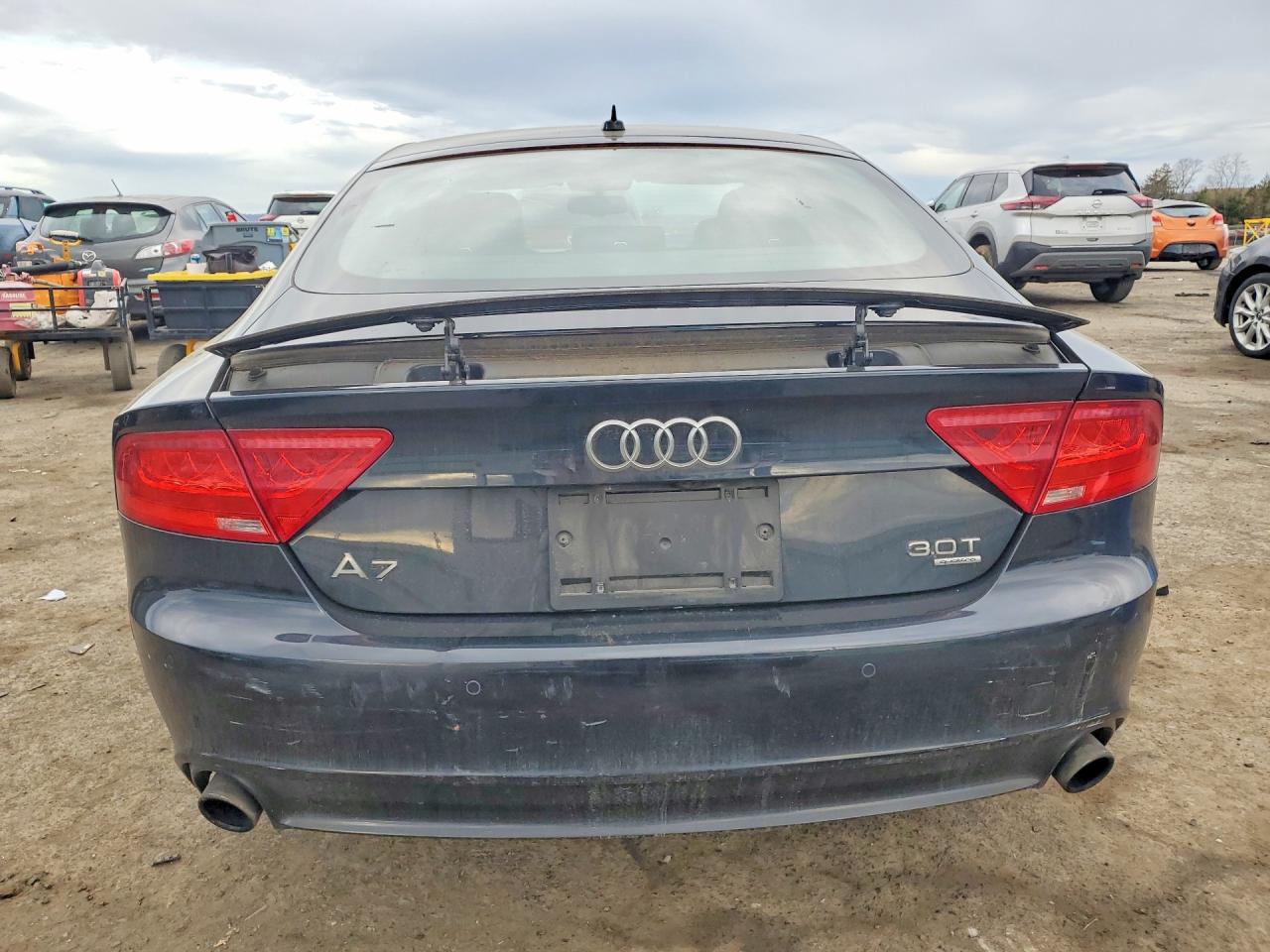 2014 Audi A7 Premium Plus Black vin: WAUWGAFC3EN080849