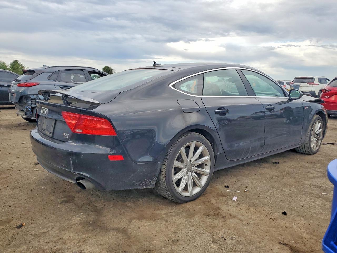 2014 Audi A7 Premium Plus Black vin: WAUWGAFC3EN080849