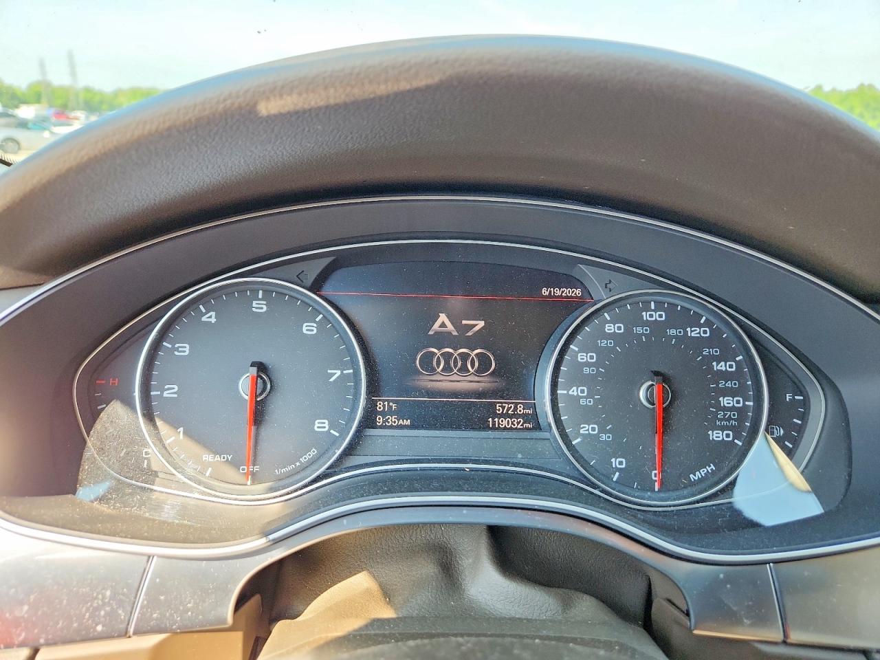 2016 Audi A7 Premium Plus Синий vin: WAUWGAFC3GN163569