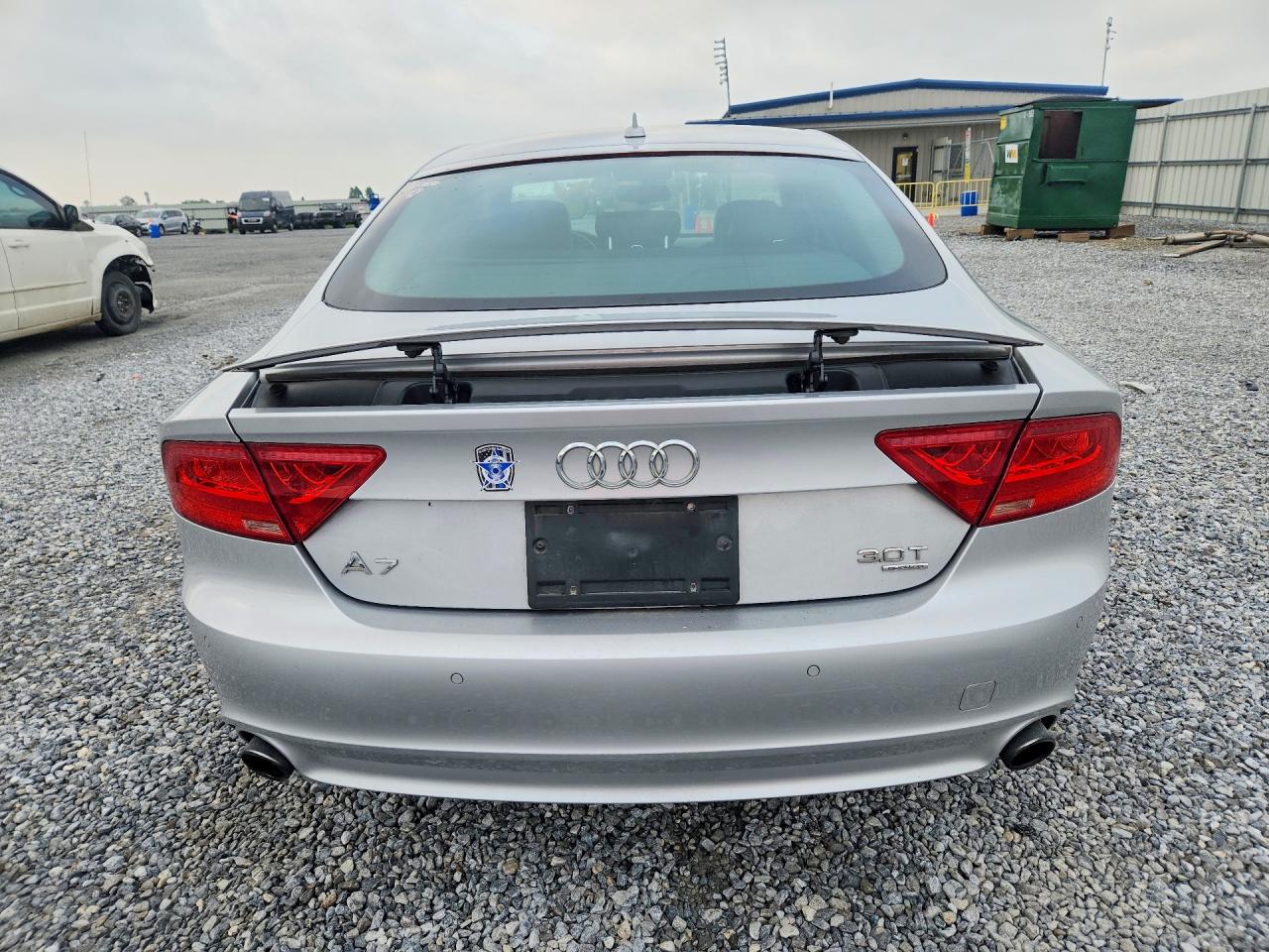 2014 Audi A7 Premium Plus Silver vin: WAUWGAFC4EN046550