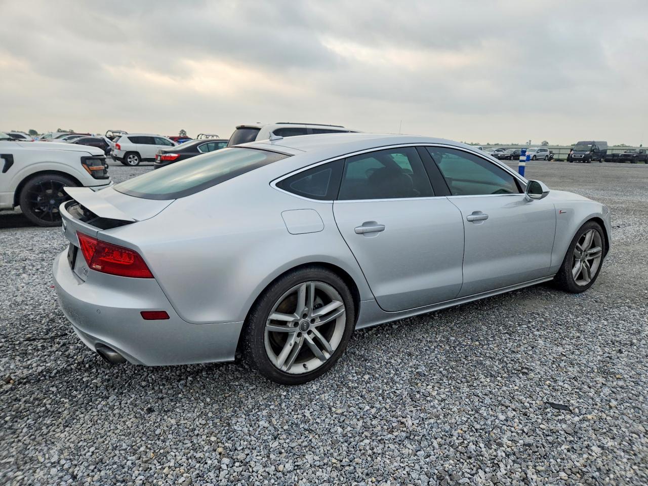 2014 Audi A7 Premium Plus Silver vin: WAUWGAFC4EN046550