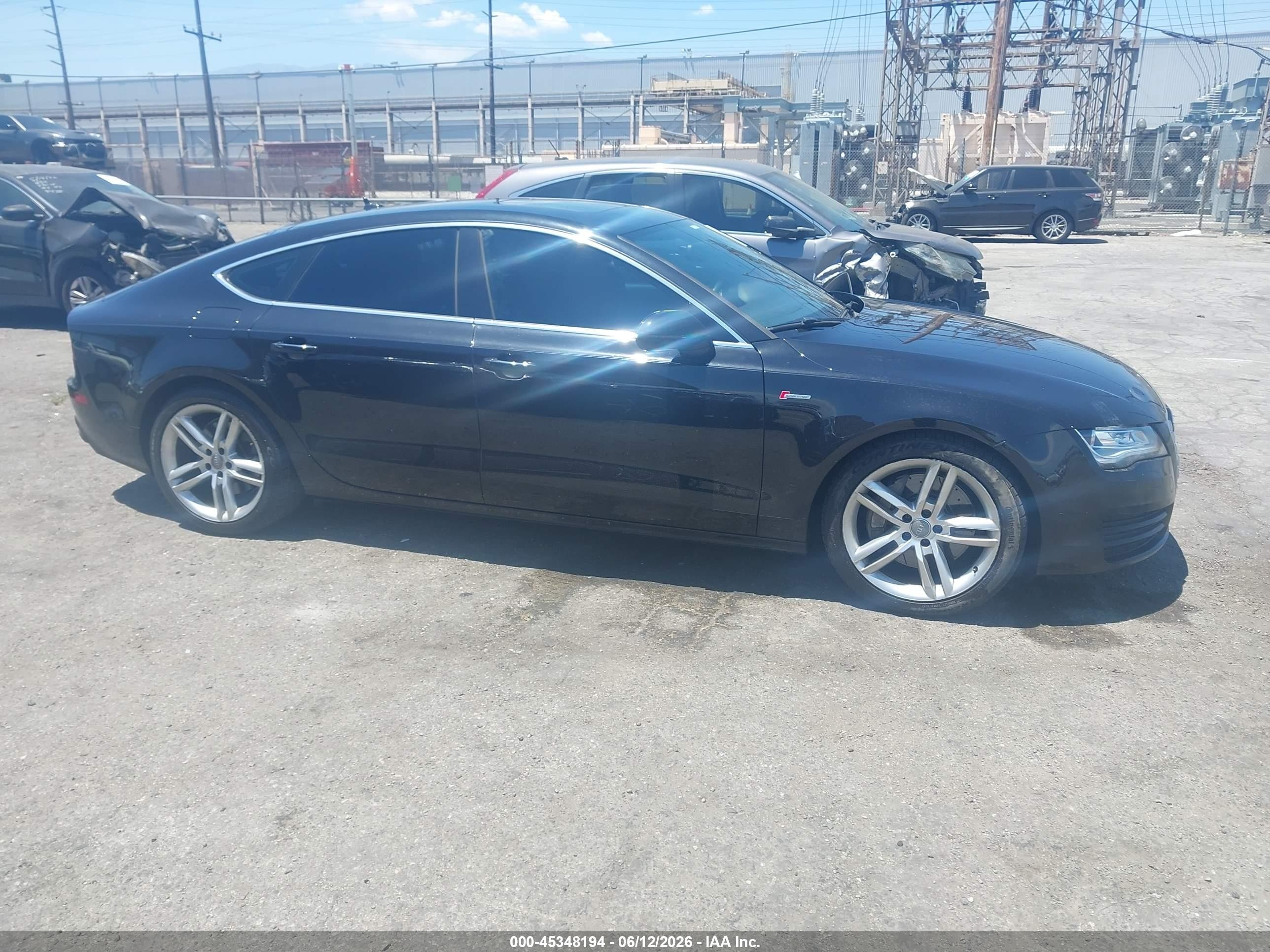2014 Audi A7 3.0t Premium Plus Black vin: WAUWGAFC4EN127340