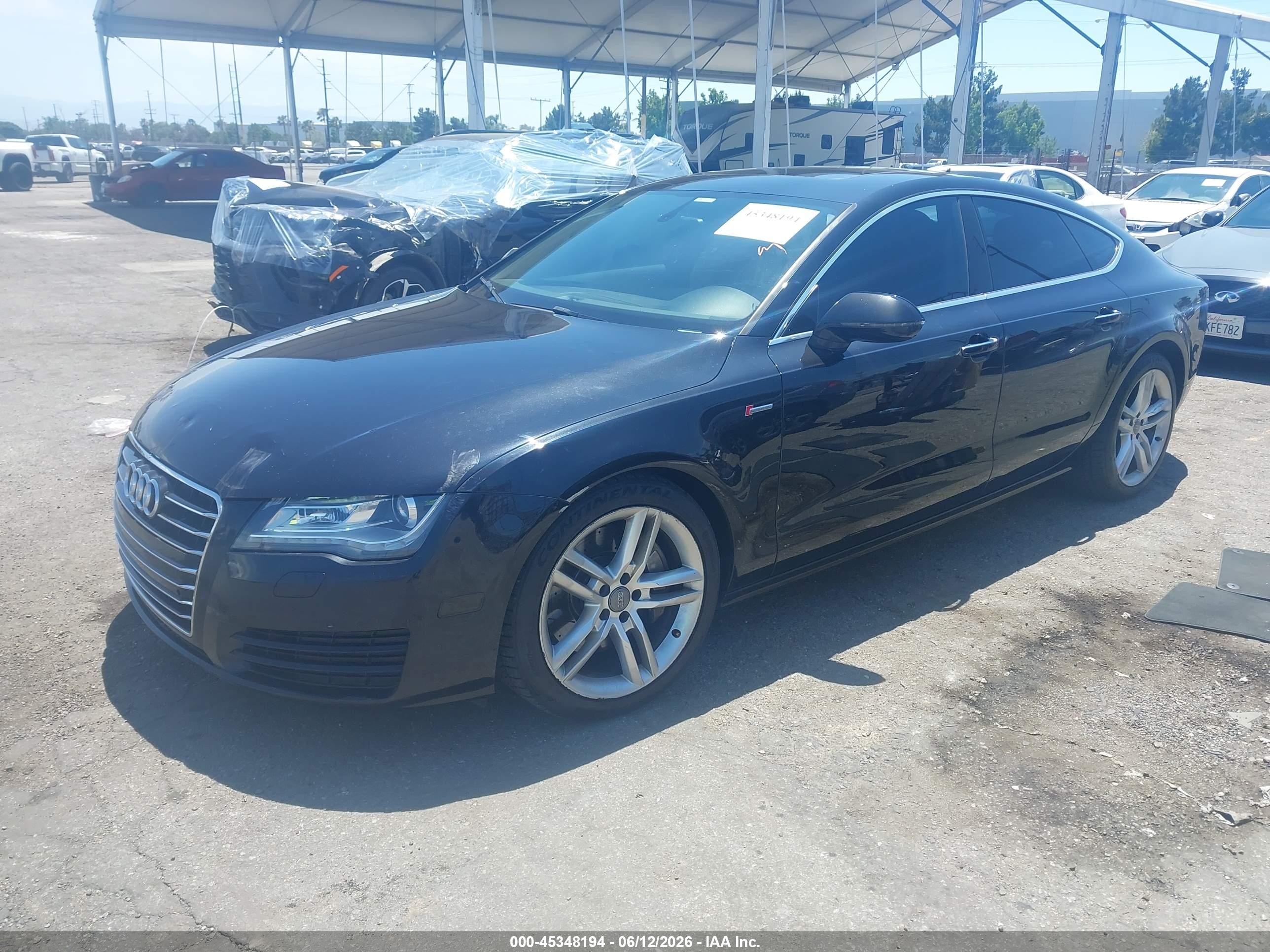 2014 Audi A7 3.0t Premium Plus Black vin: WAUWGAFC4EN127340
