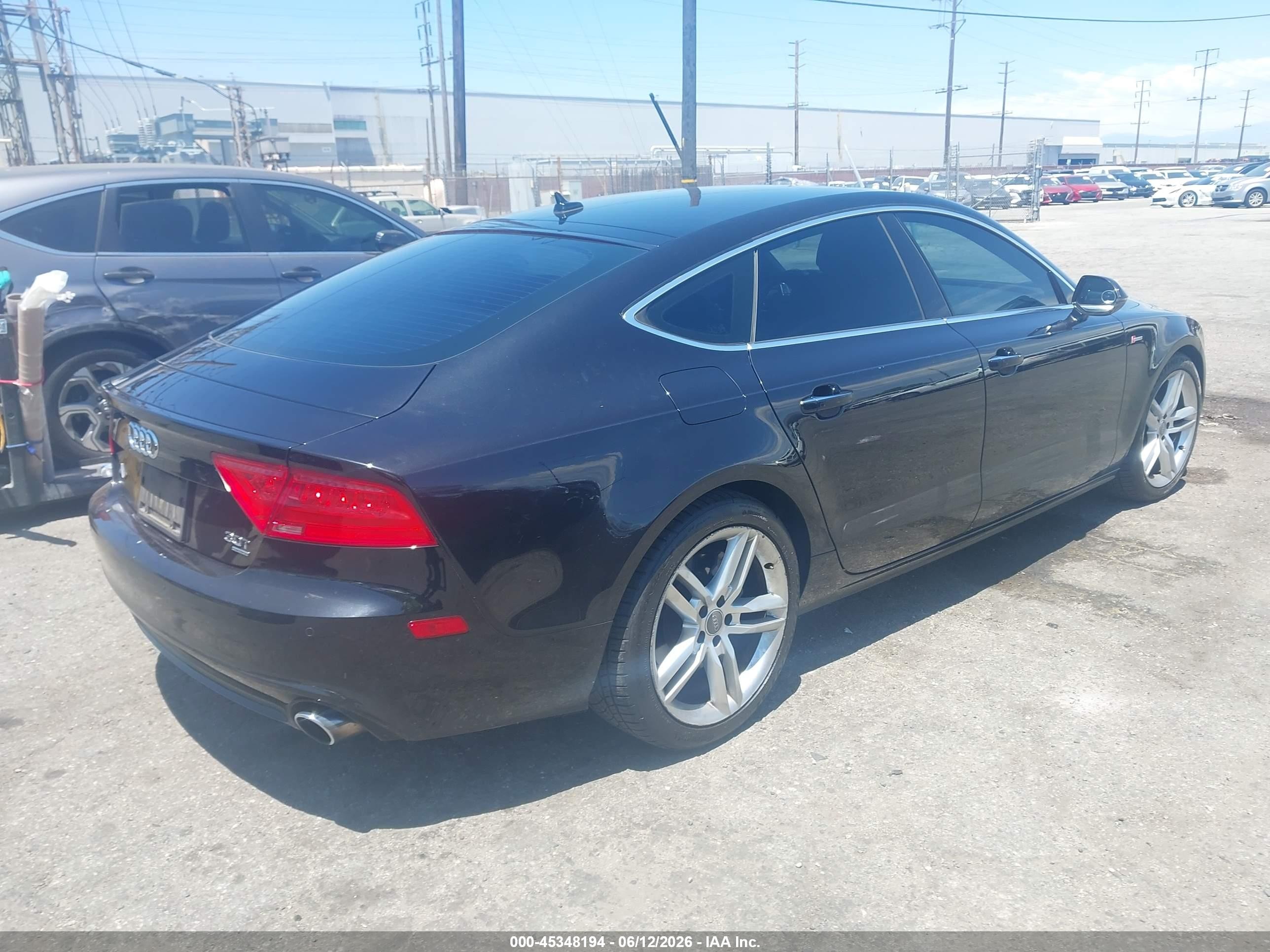 2014 Audi A7 3.0t Premium Plus Black vin: WAUWGAFC4EN127340